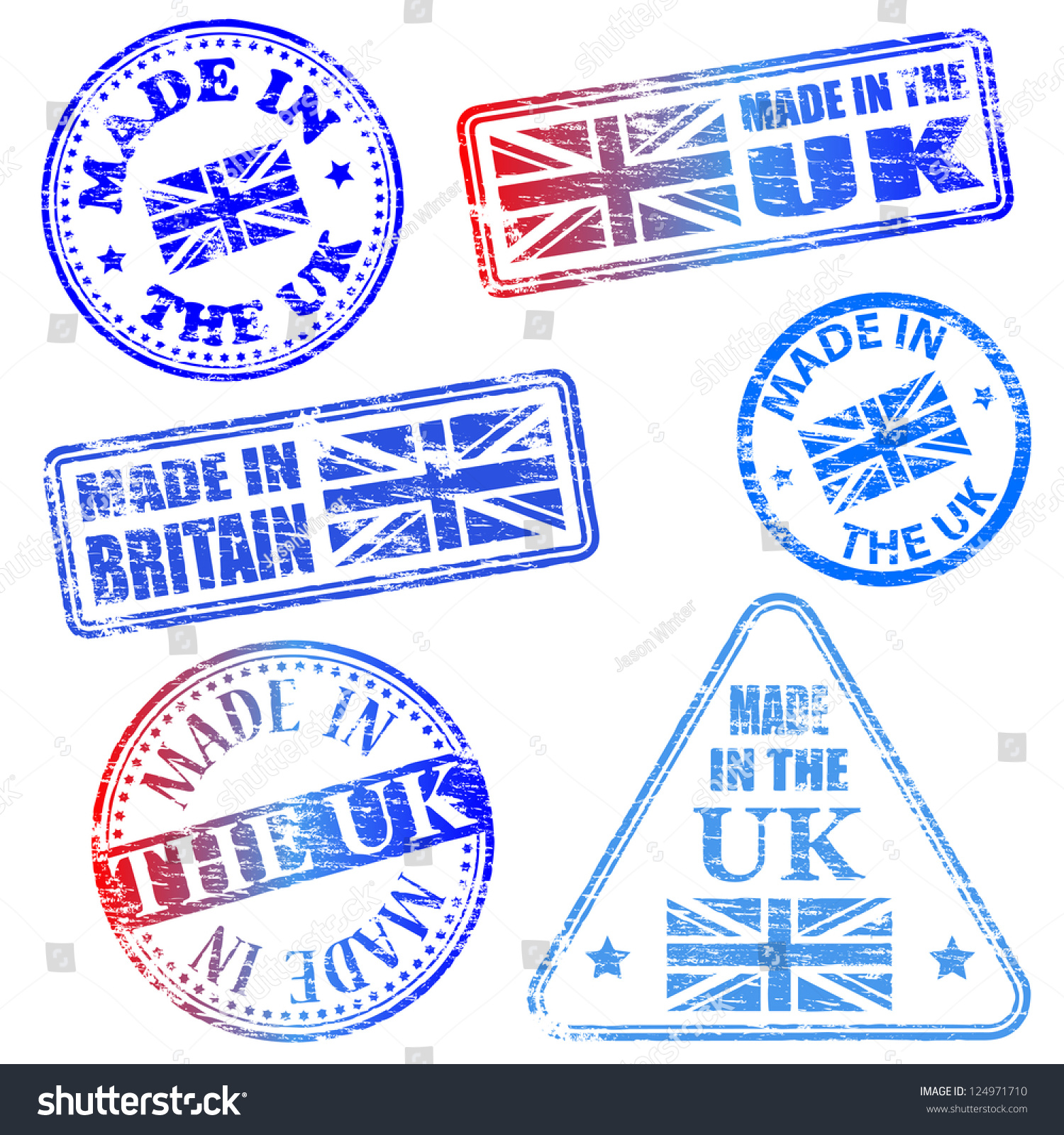 SVG of Made in the UK. Rubber stamp vector illustrations svg