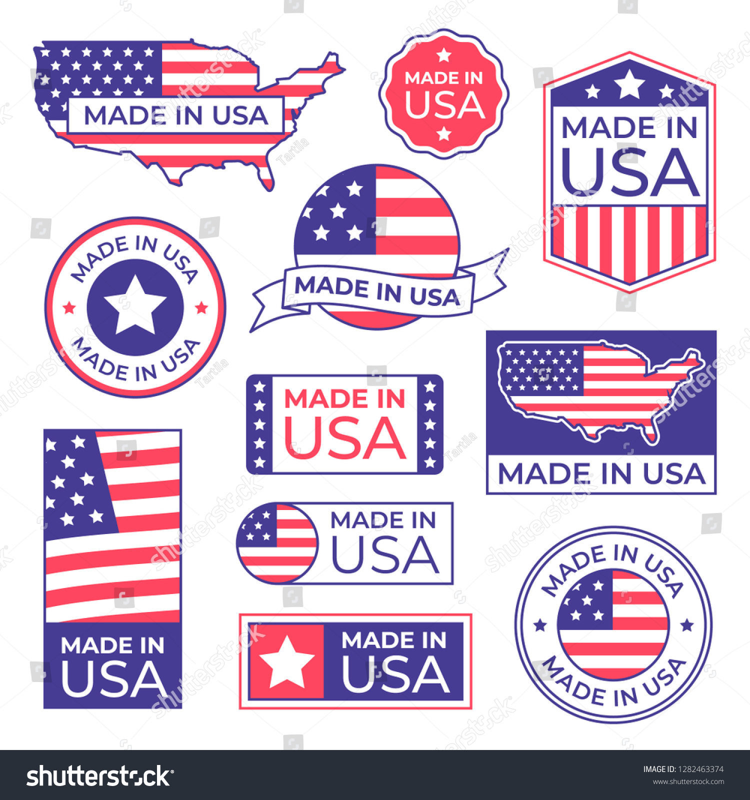 menghuiqicheyou Proud American Flag Unisex Woollen Yarn Label Warm Label 