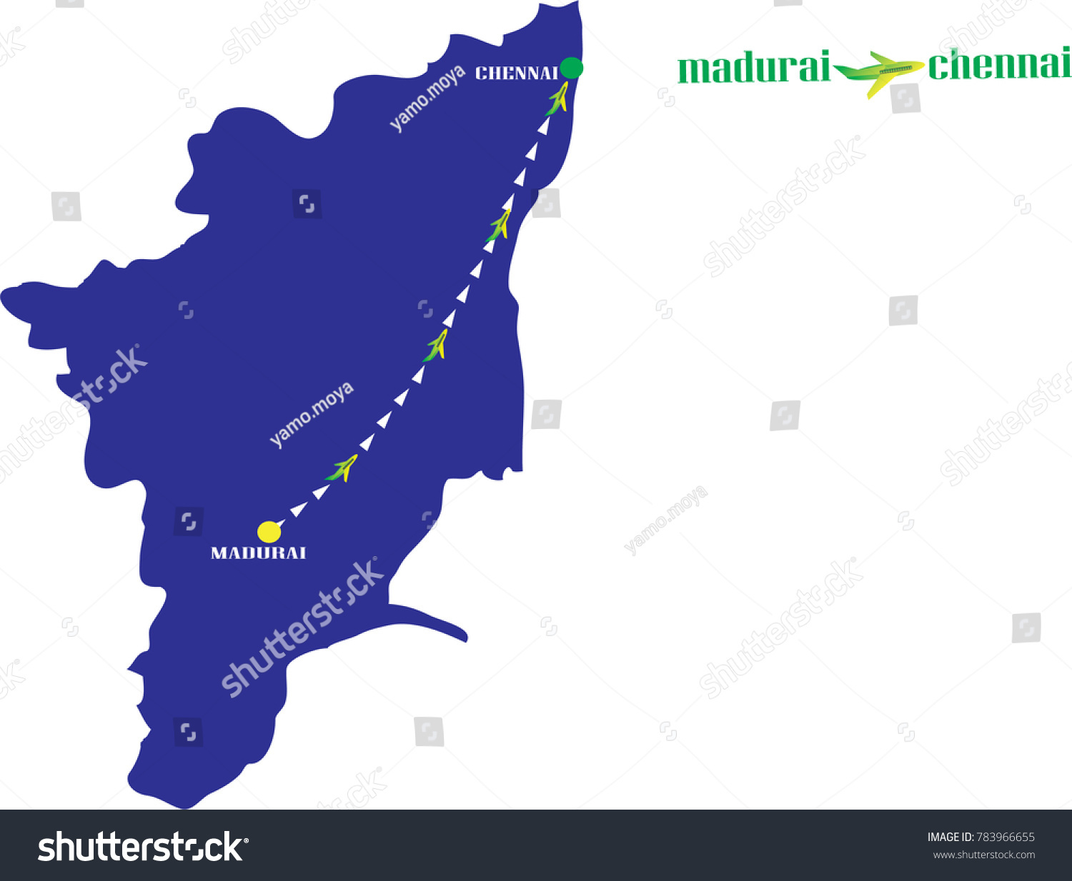 Madurai To Chennai Map Madurai Chennai Airline On Map Tamil Stock Vector (Royalty Free) 783966655  | Shutterstock