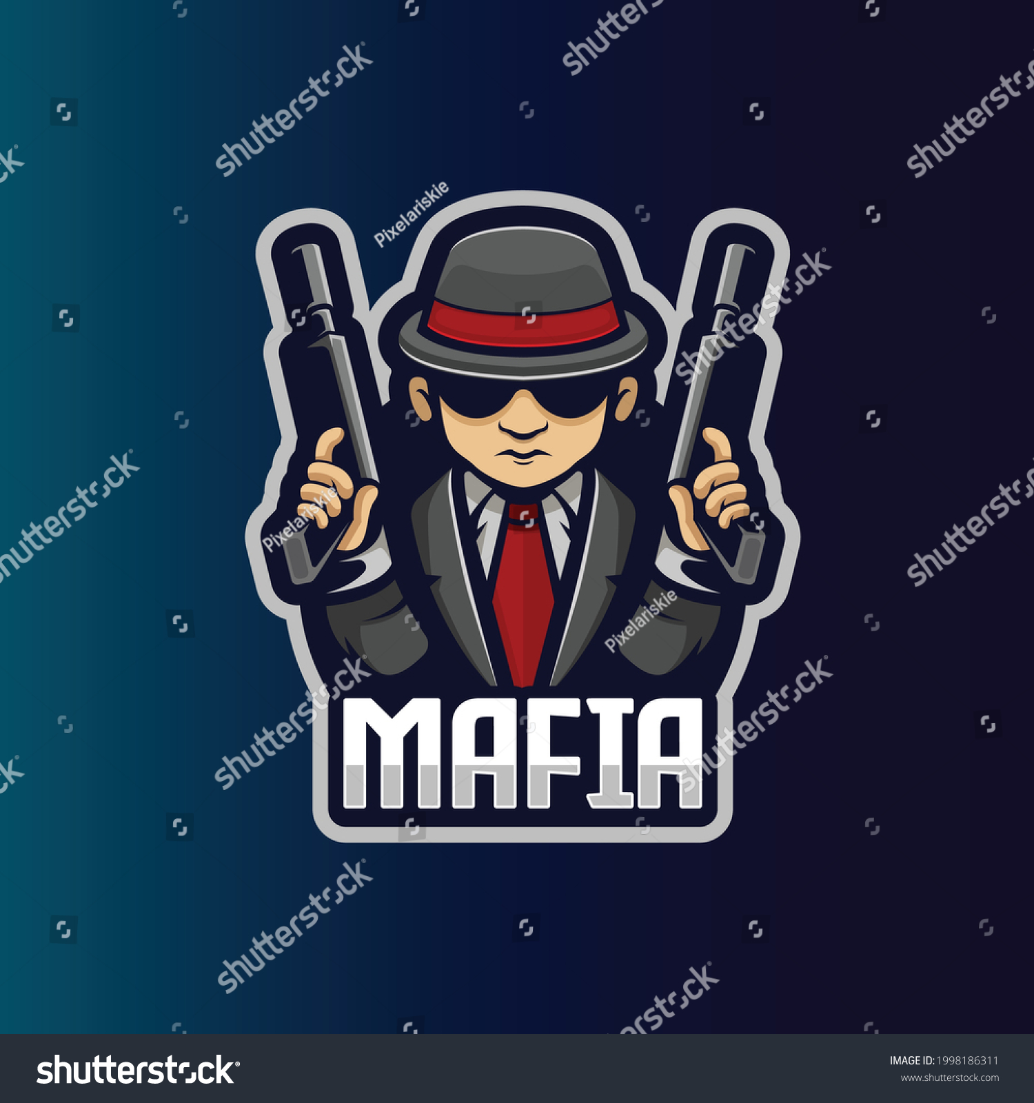 7,643 Man with gun logo Images, Stock Photos & Vectors | Shutterstock