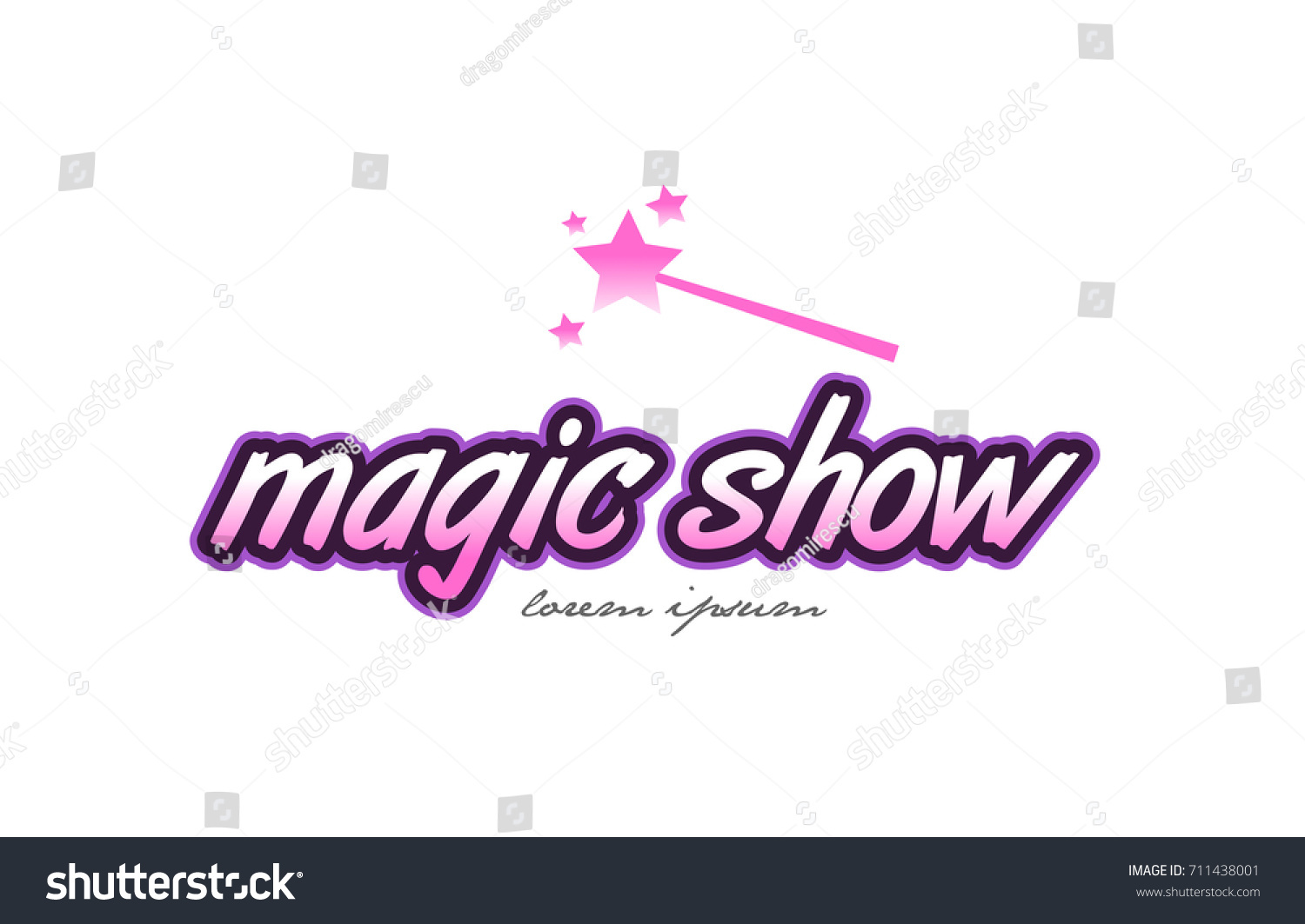 magic-show-word-text-on-white-stock-vector-royalty-free-711438001-shutterstock