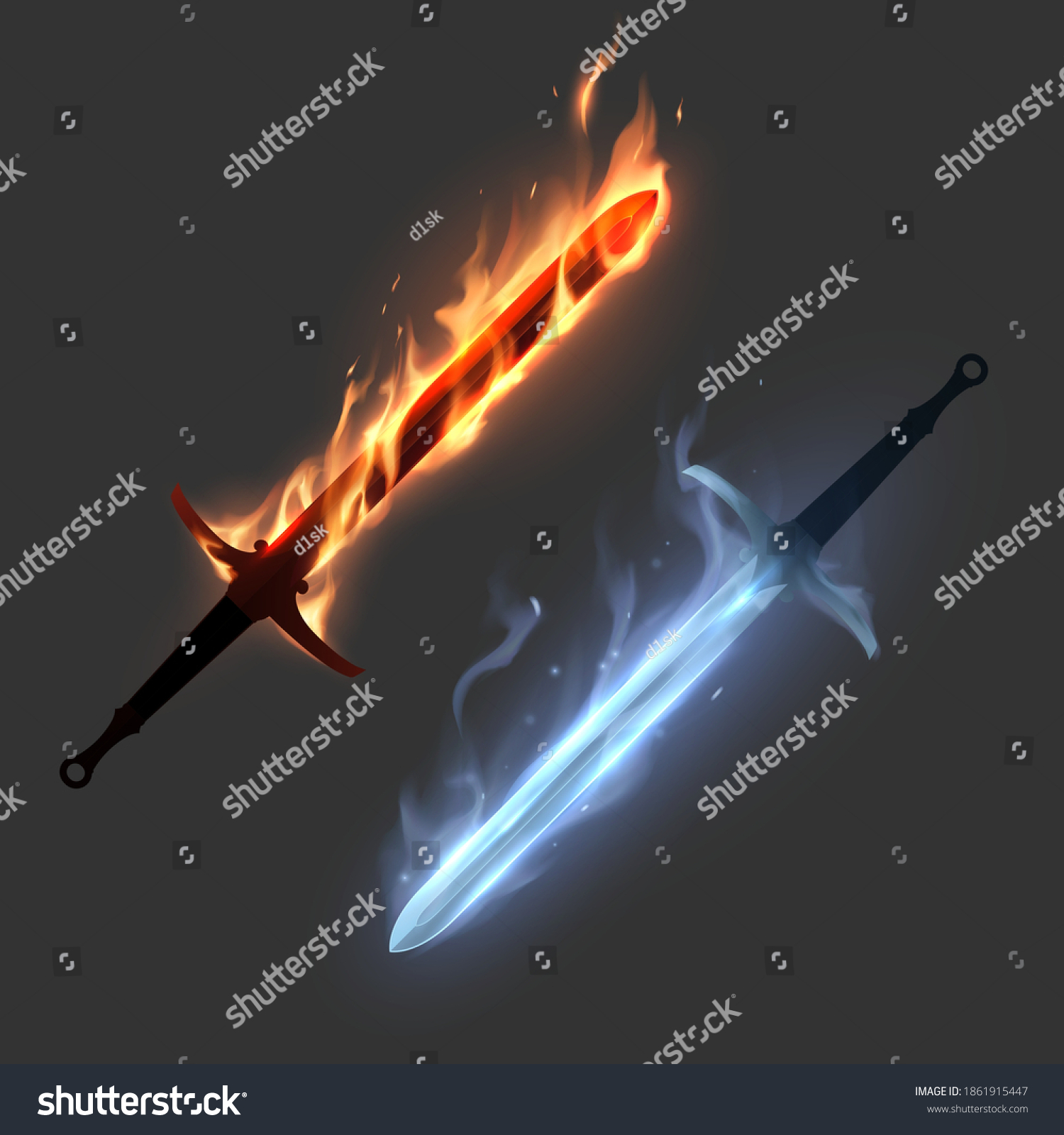 Magic Swords Images Stock Photos And Vectors Shutterstock