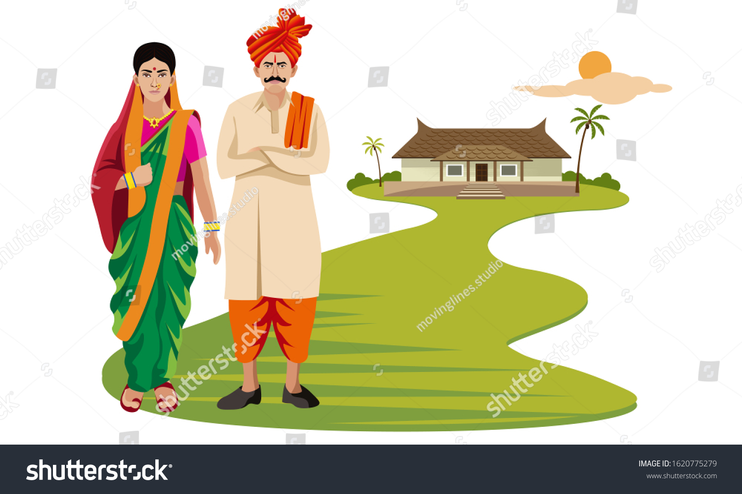 639-maharashtrian-traditional-dress-images-stock-photos-vectors