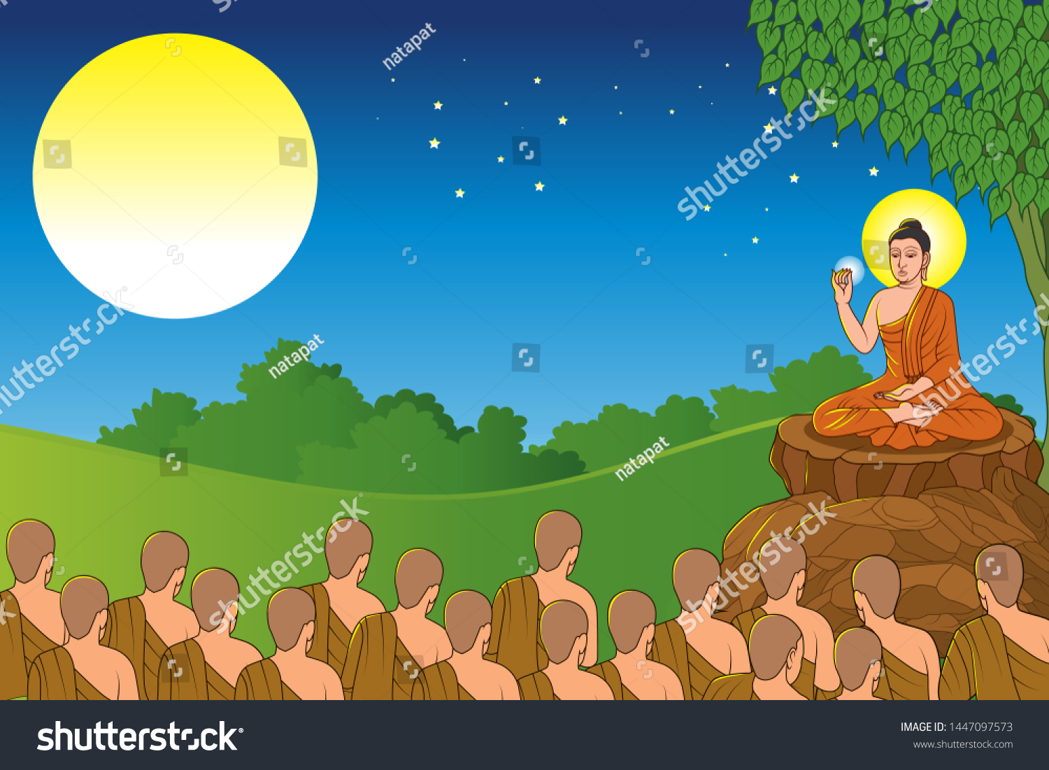 9,859 Buddha cartoon Images, Stock Photos & Vectors | Shutterstock