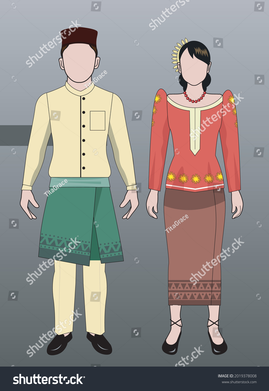 malaysian traditional dress for female