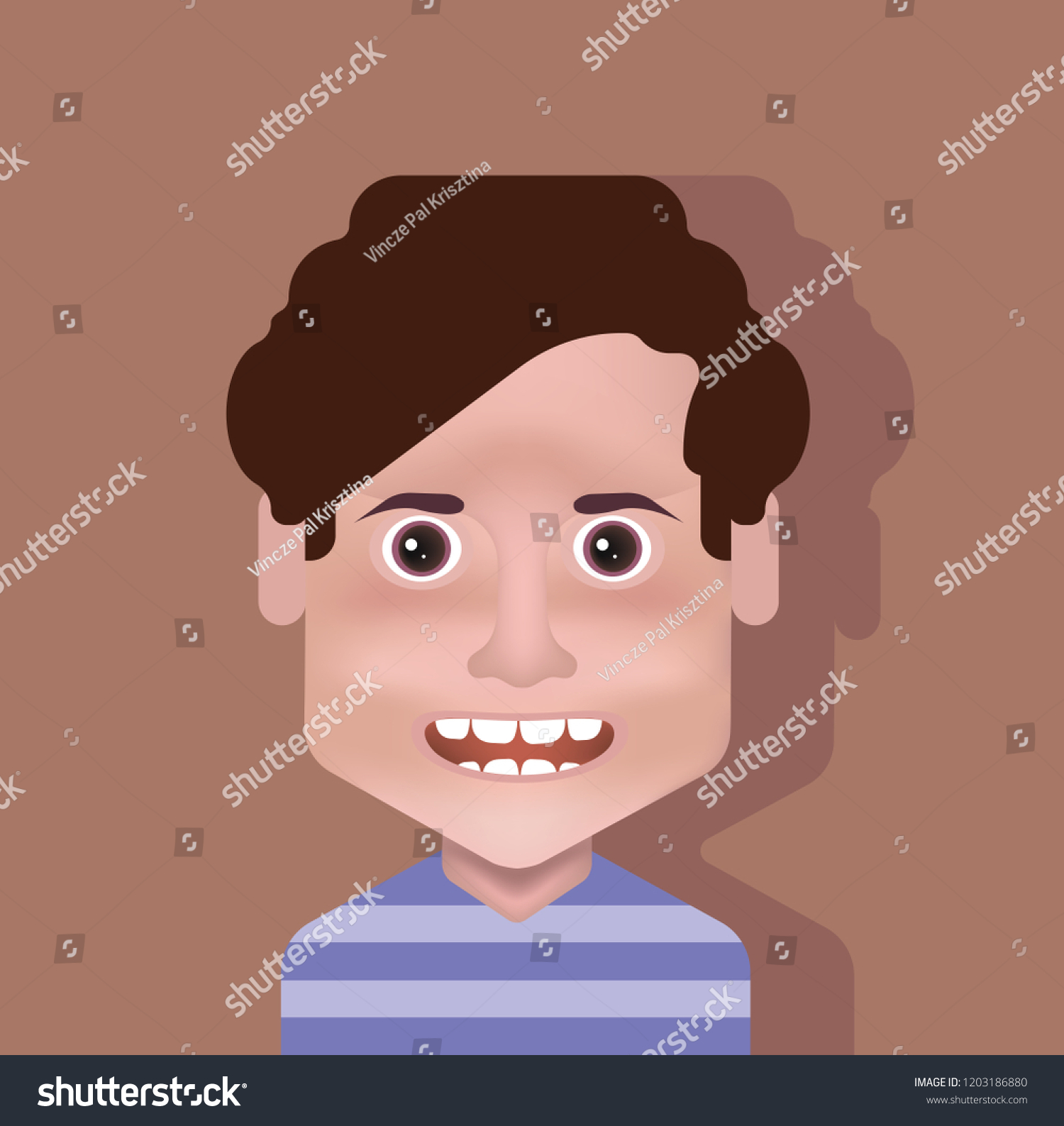 Male Avatar Vector Illustration Stock Vector Royalty Free 1203186880 Shutterstock 9773