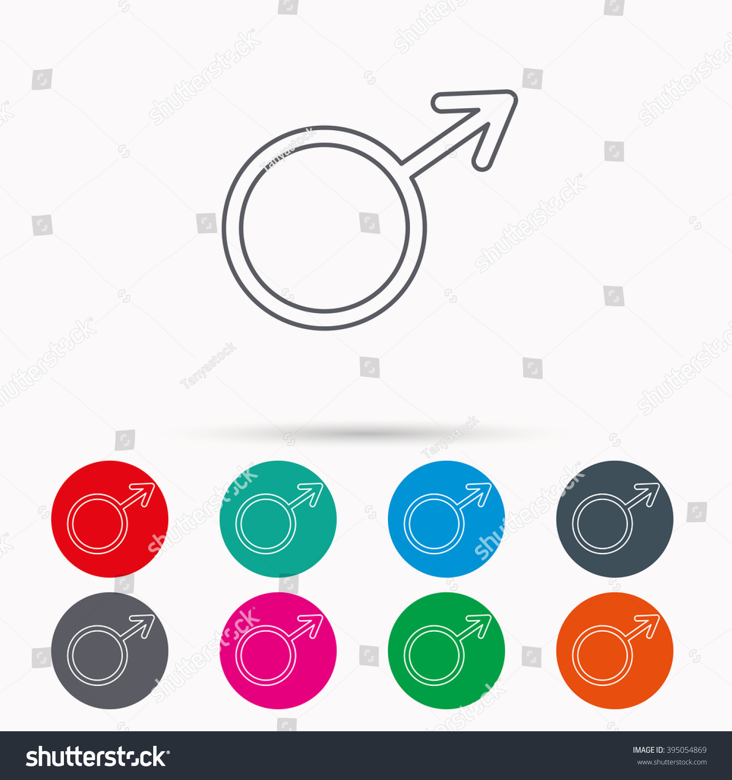 Male Icon Gentlemen Sexuality Sign Linear Stock Vector Royalty Free 395054869 Shutterstock 6222