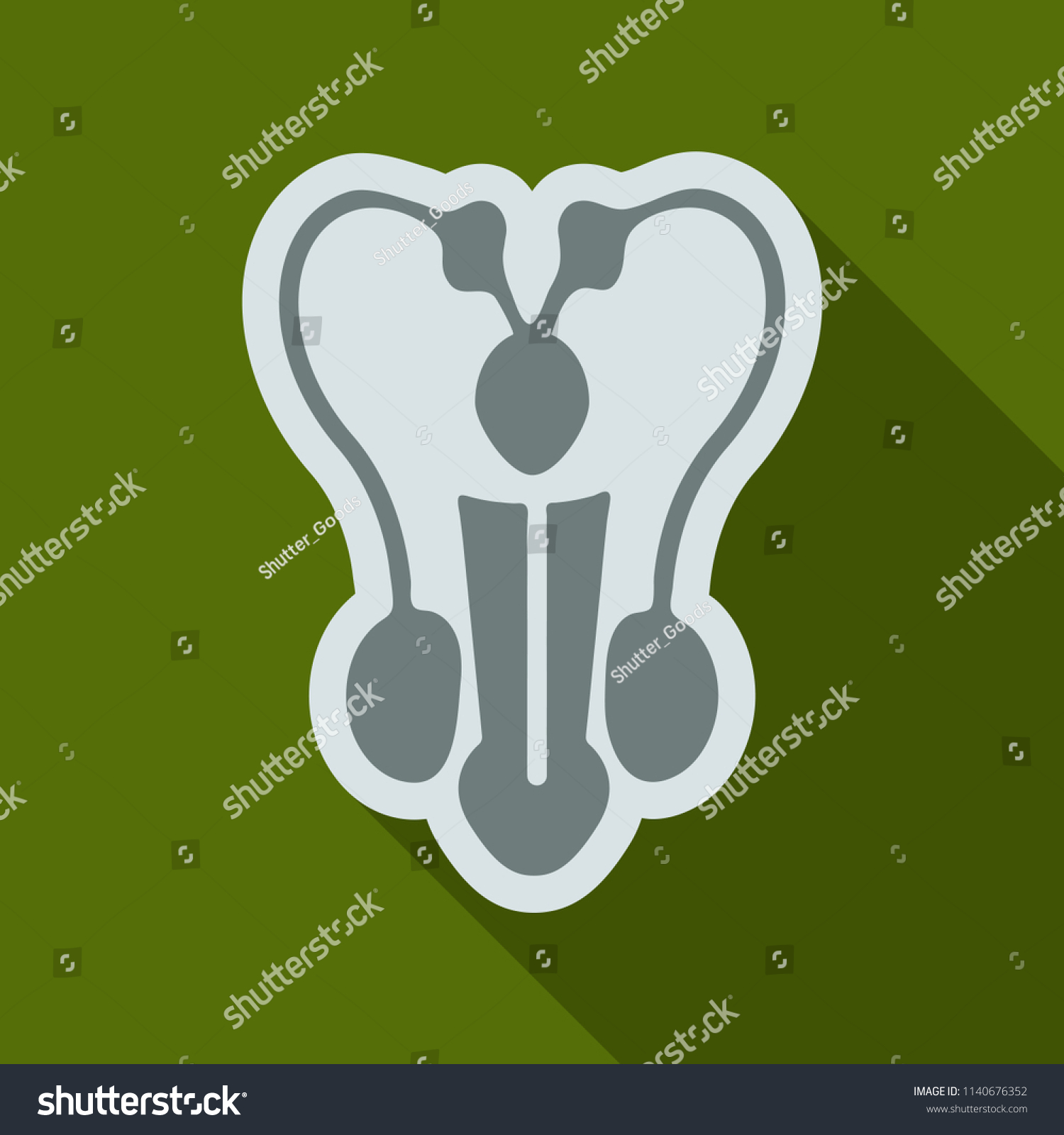 Male Reproductive System Icon Cartoon Style Stock Vector Royalty Free 1140676352 Shutterstock 3135