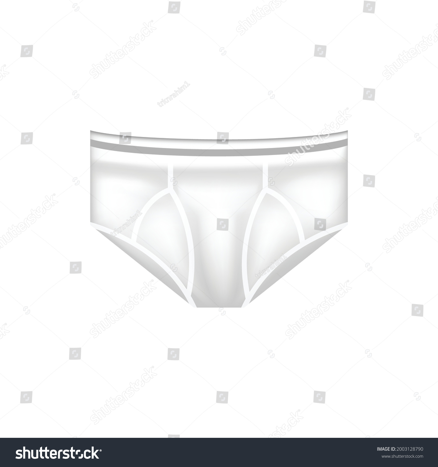 Male Underwear Vector Emoji Illustration Underwear Stock Vector ...