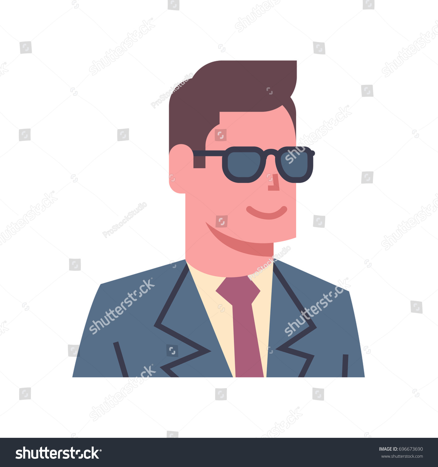 191 Cartoon white man wearing sun glasses Images, Stock Photos ...