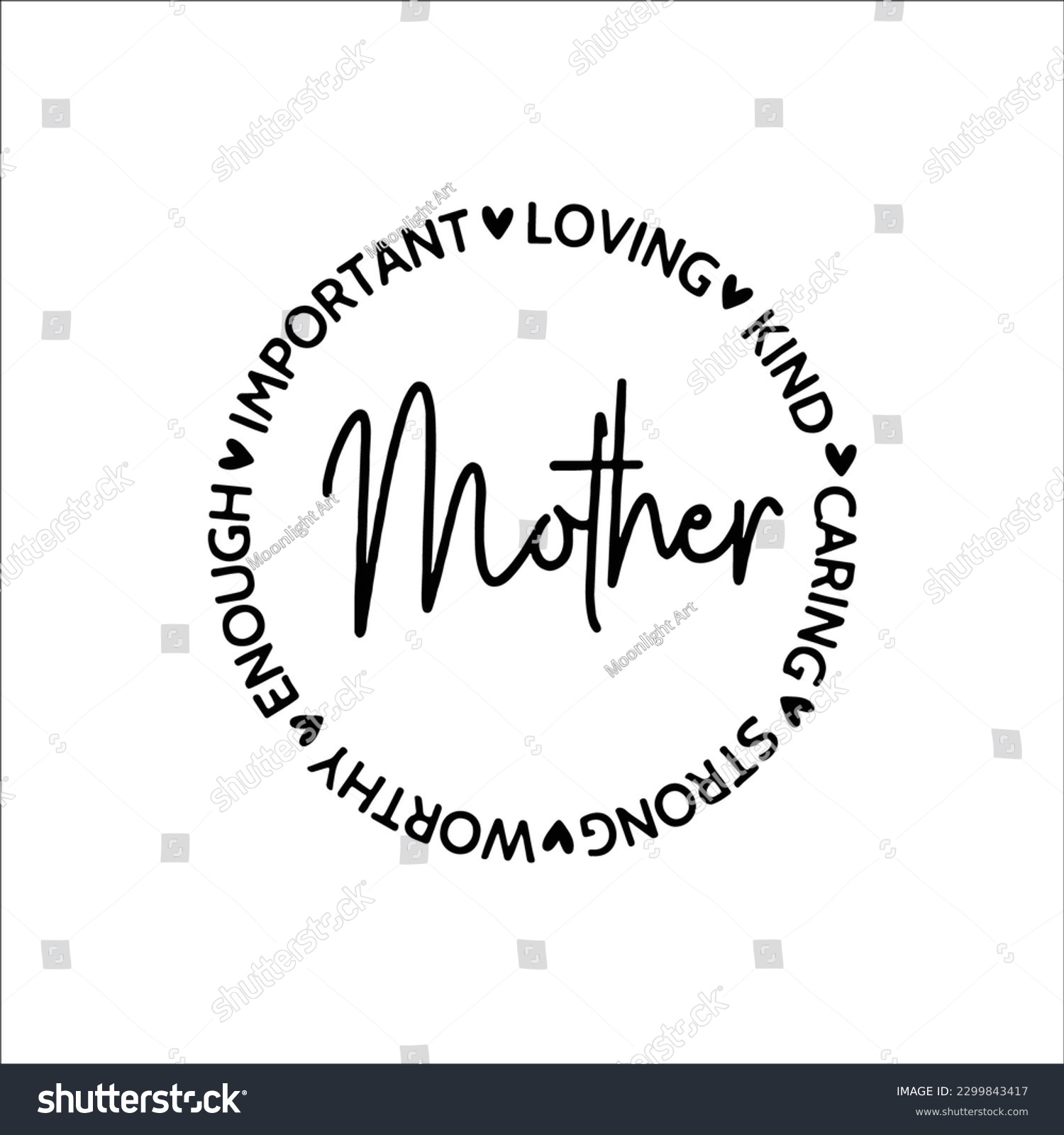 SVG of Mama Circle SVG, Forever My Mama Svg, Strong Capable Mammy, Mama Pillow SVG, Happy Mother Day, Spring Circle Svg, Mama T Shirt Cut Design svg