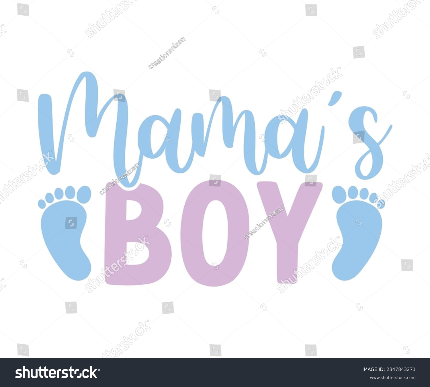 SVG of Mama's Boy svg, T-Shirt baby, Cute Baby Sayings SVG ,Baby Quote, Newborn baby SVG svg