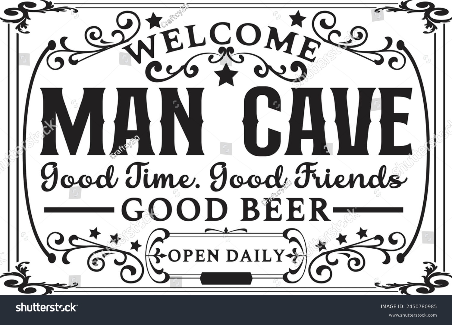 SVG of Man Cave designs, Father's Day svg