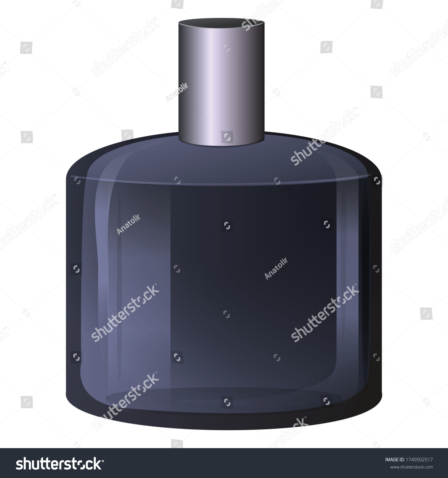 SVG of Man cologne icon. Cartoon of man cologne vector icon for web design isolated on white background svg