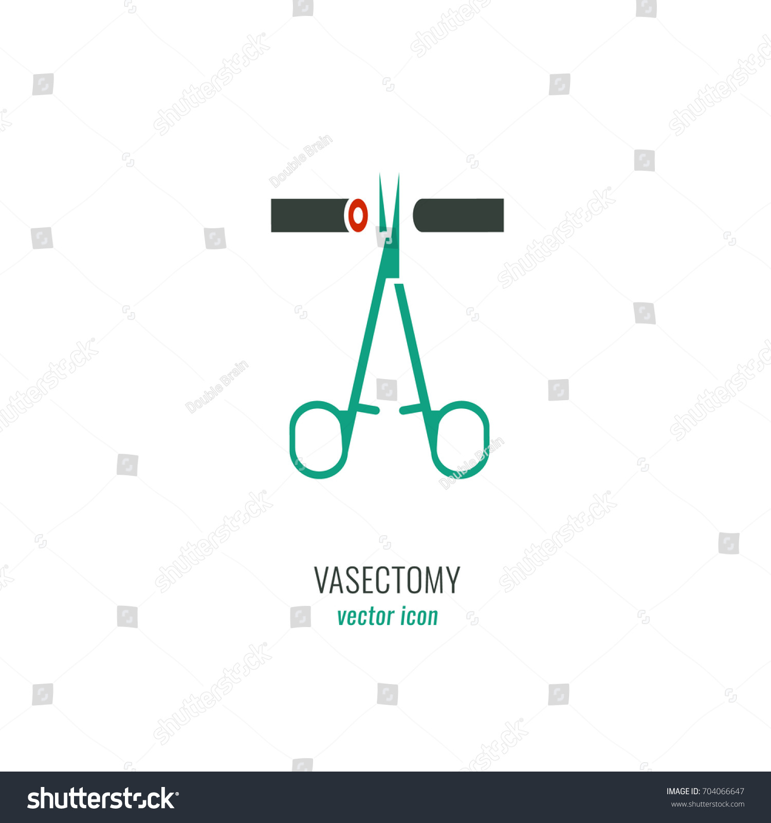 Man Contraception Pictogram Vasectomy Icon Green เวกเตอร์สต็อก ปลอดค่าลิขสิทธิ์ 704066647