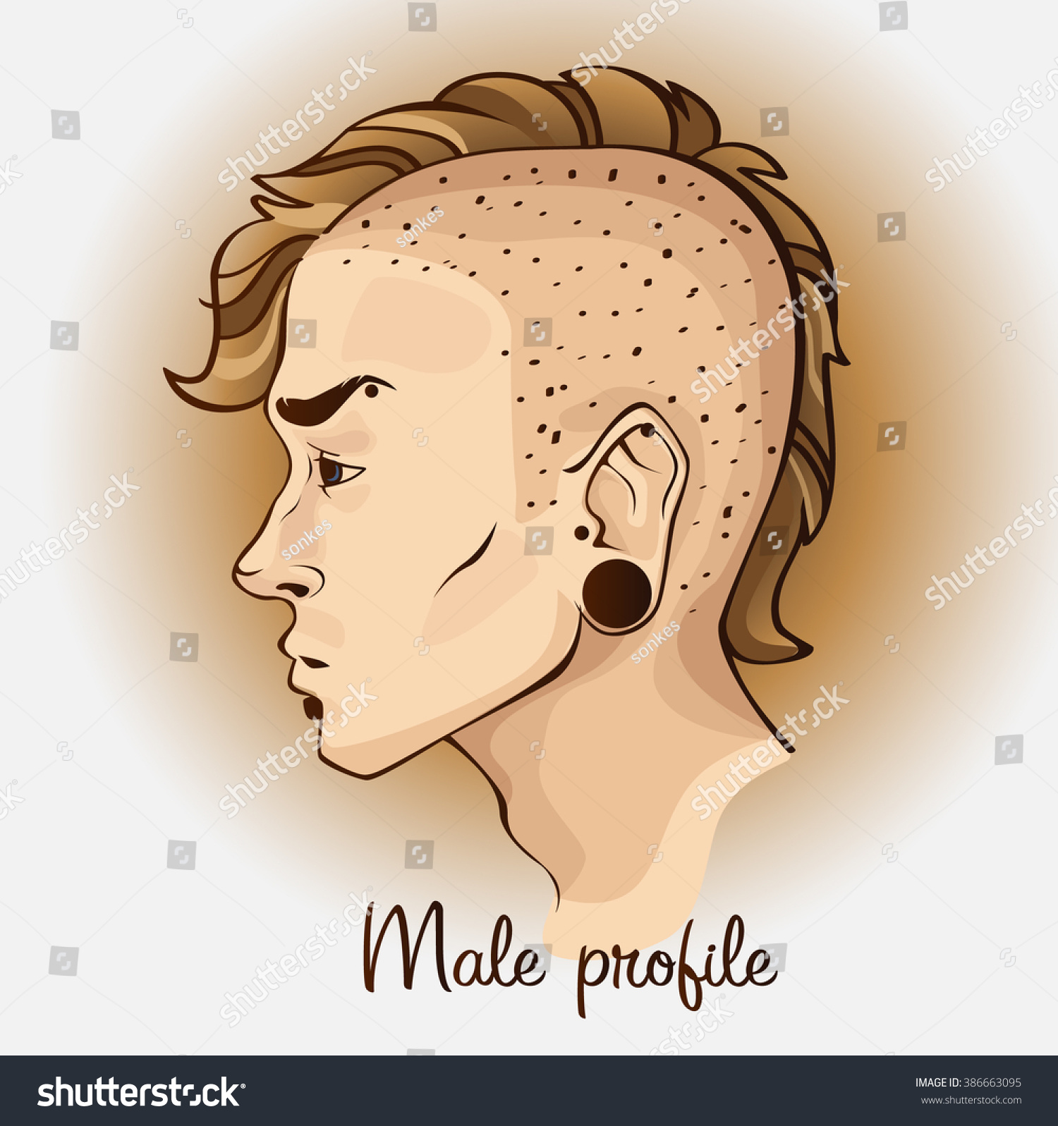 Iroquois - a stylish and original hairstyle 46 Iroquois - a stylish and original hairstyle 88