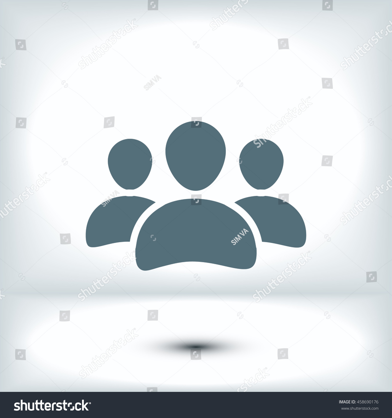 Man Icons Stock Vector 458690176 : Shutterstock