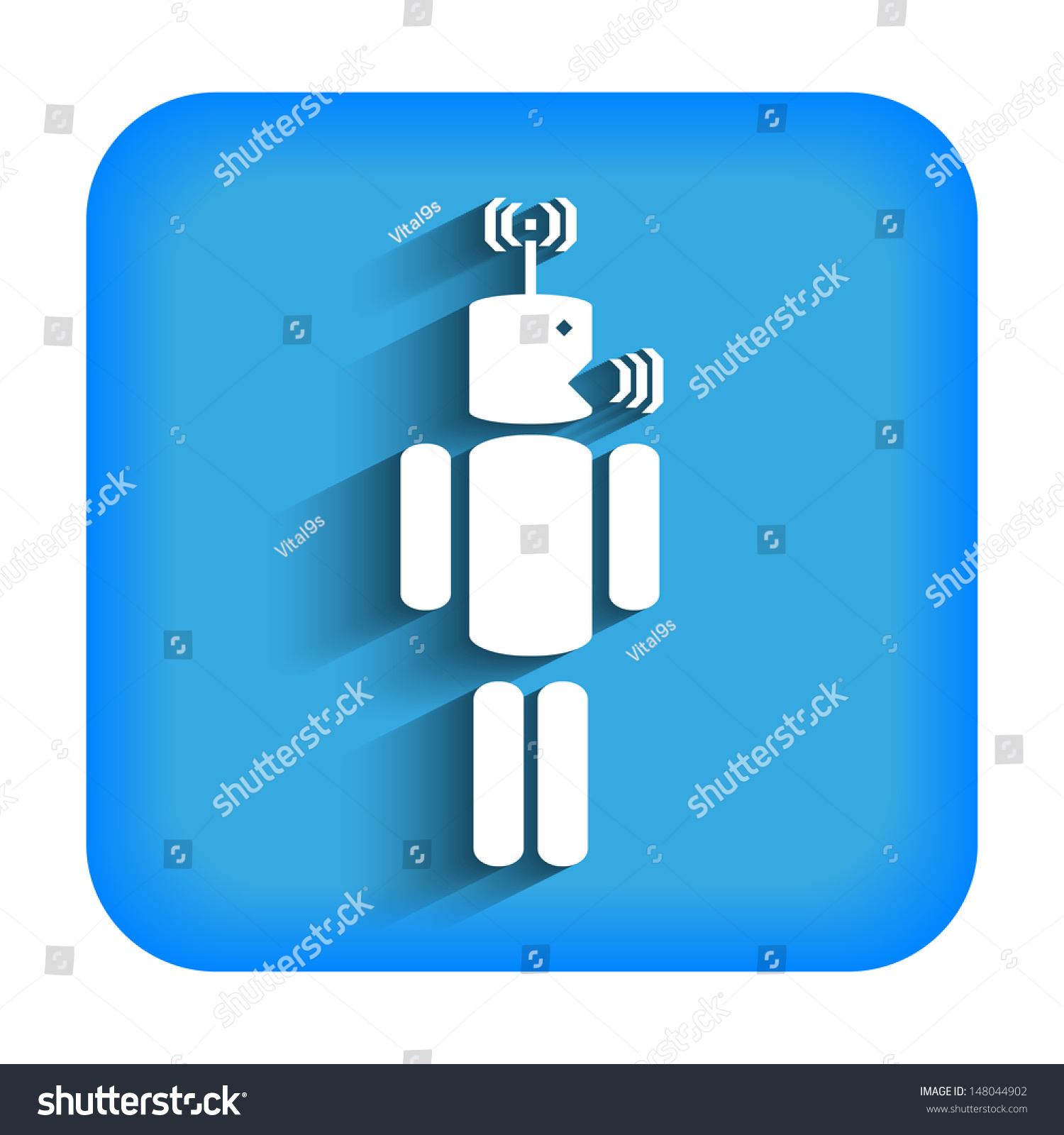 Man and internet broadcast antenna. Drawing art of businessman presenting  network antenna tower vector illustration. | CanStock