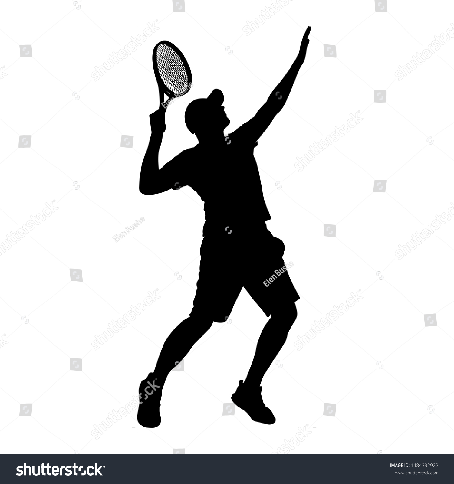 573 Tennis smash male Stock Vectors, Images & Vector Art | Shutterstock