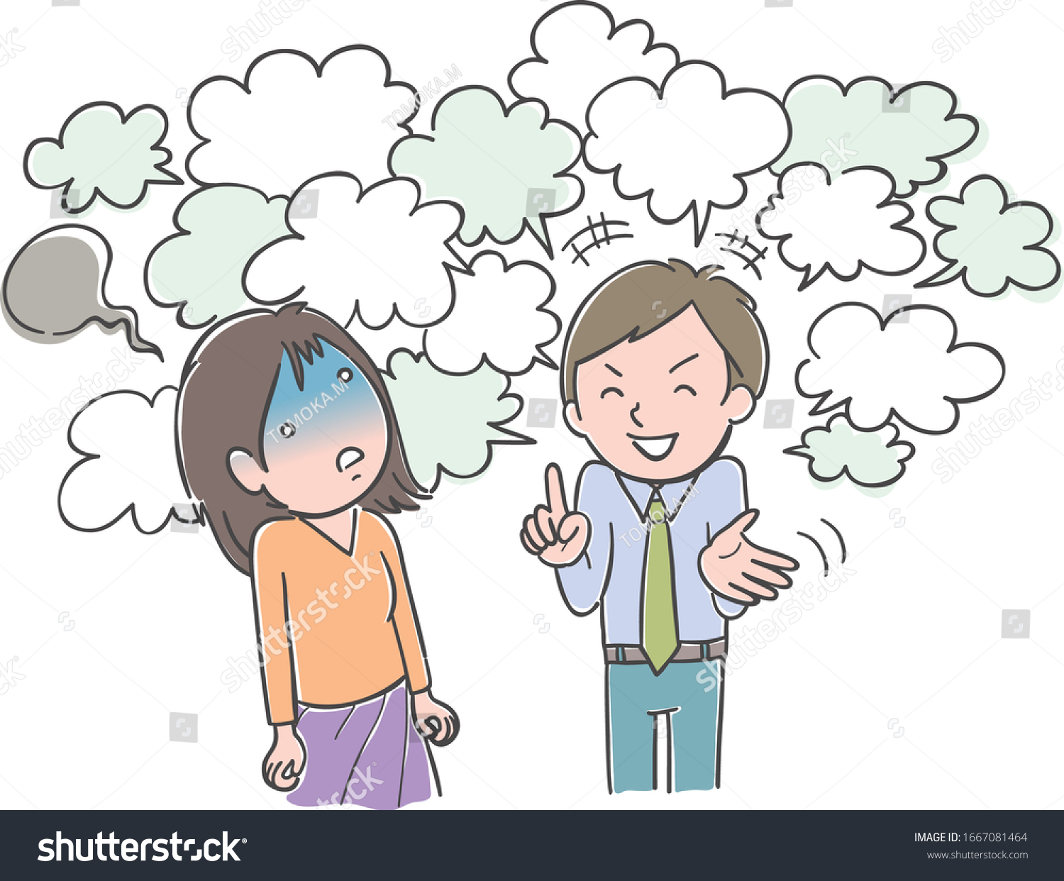 1,483 Chatty person Images, Stock Photos & Vectors | Shutterstock