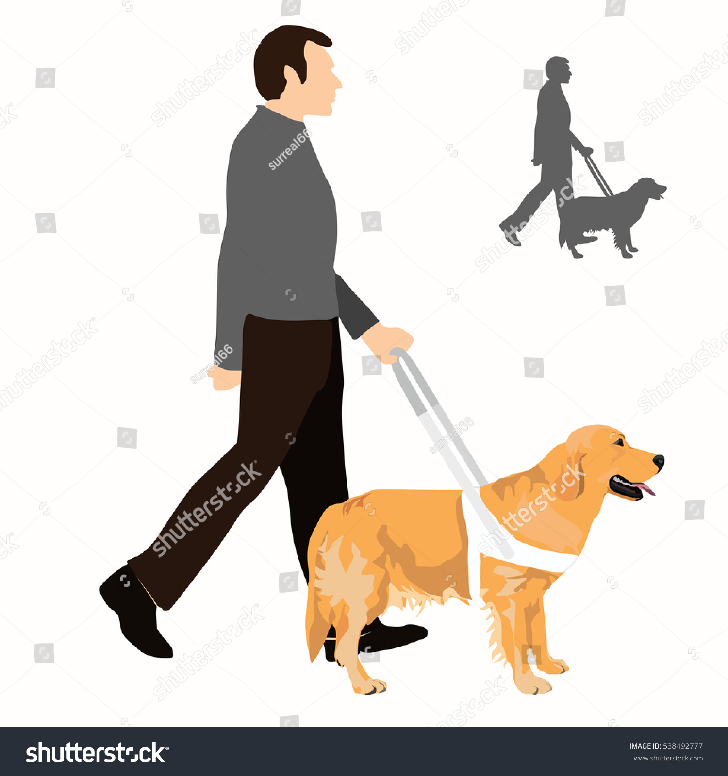 clipart guide dog - photo #41