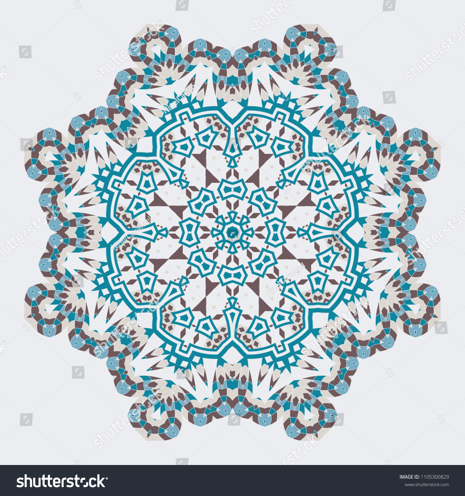 Mandala Ethnicity Round Ornament Ethnic Style Elements For Invitation Cards, Mandala Ethnicity Round Ornament Ethnic Style Elements For Invitation Cards,