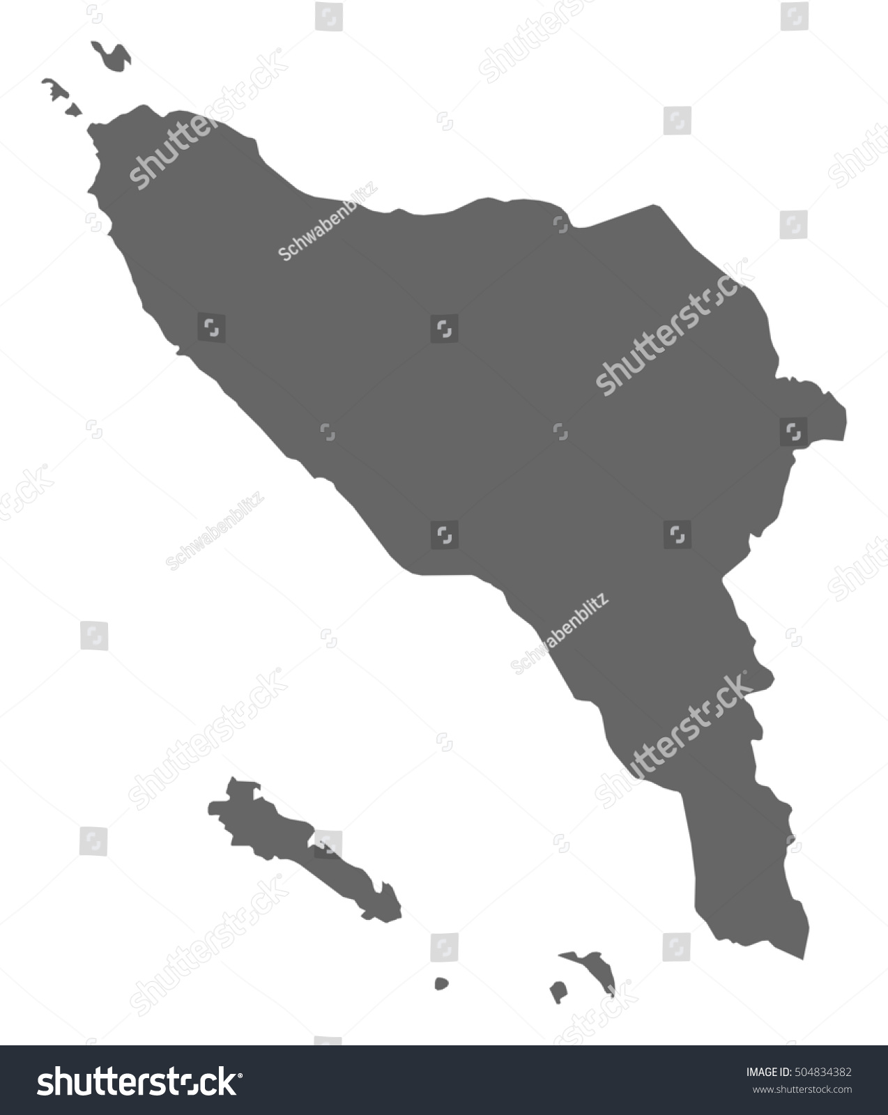 SVG of Map - Aceh (Indonesia) svg
