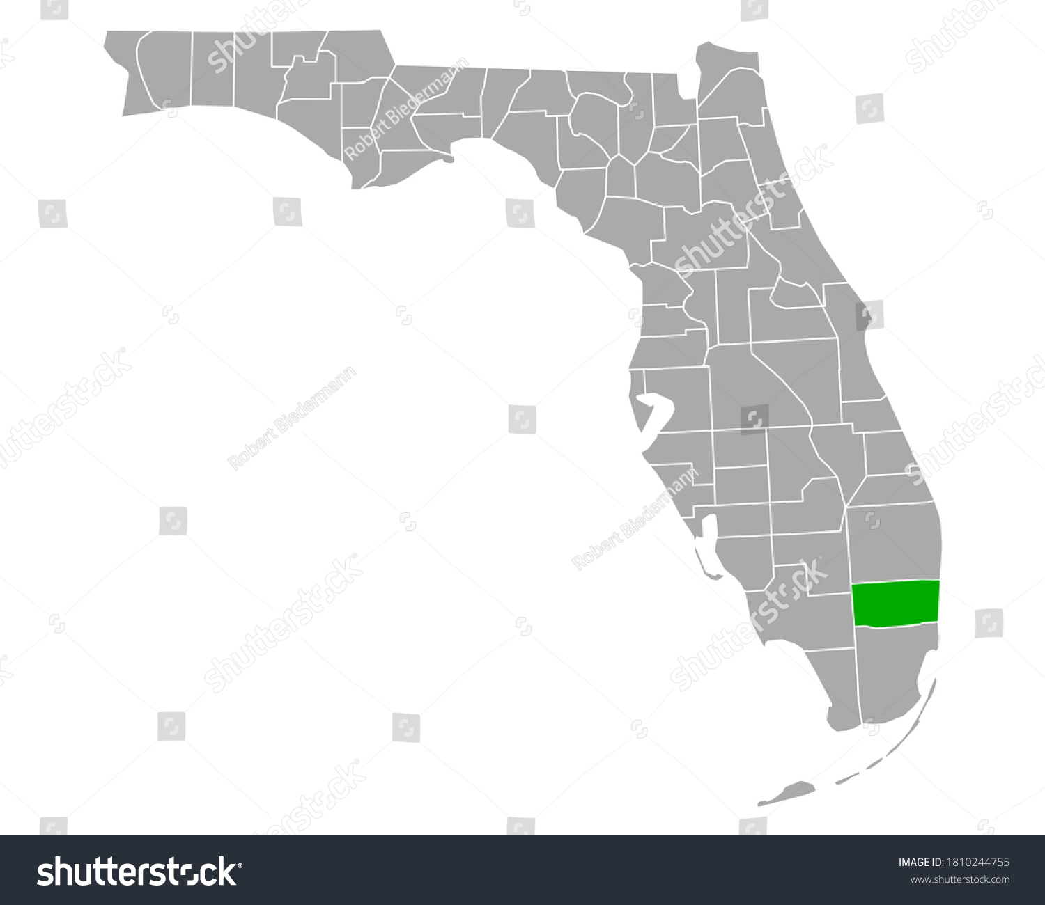 Broward County On Map Broward County Map Images, Stock Photos & Vectors | Shutterstock