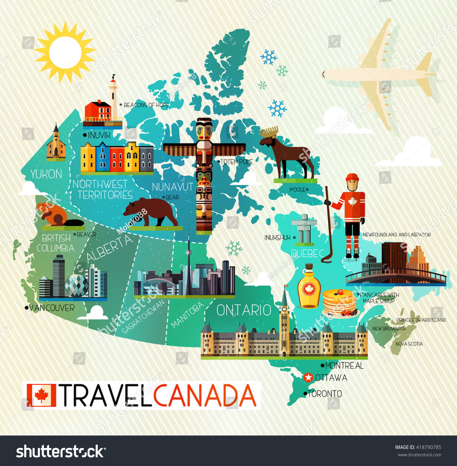 elgritosagrado11: 25 New Canada Travel Map