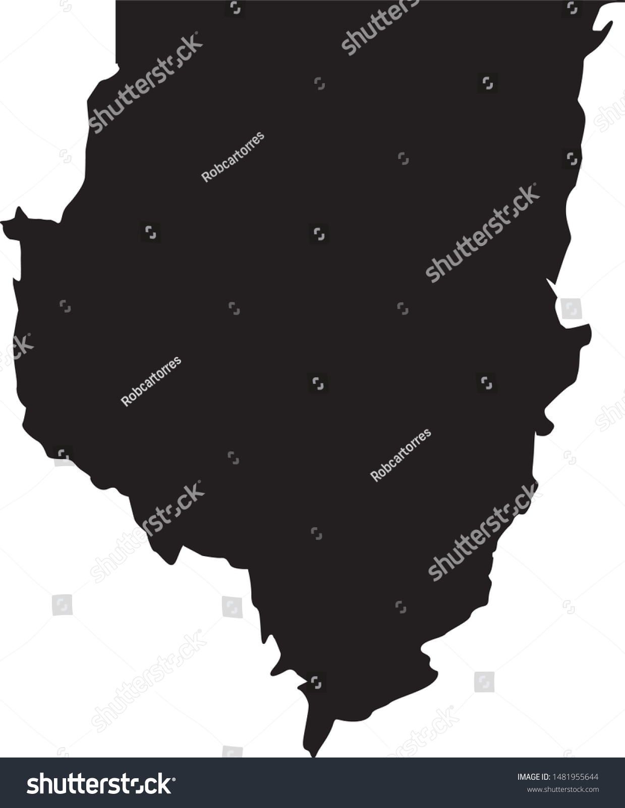 Map Dixie County Florida State Stock Vector Royalty Free 1481955644