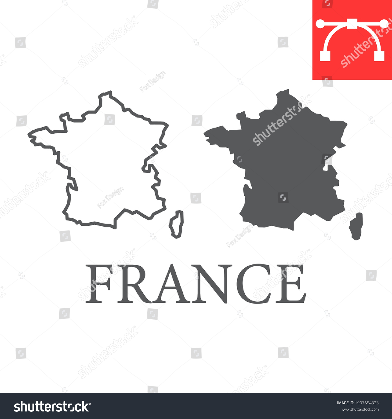 Picto Carte De France Images Photos Et Images Vectorielles De Stock Shutterstock