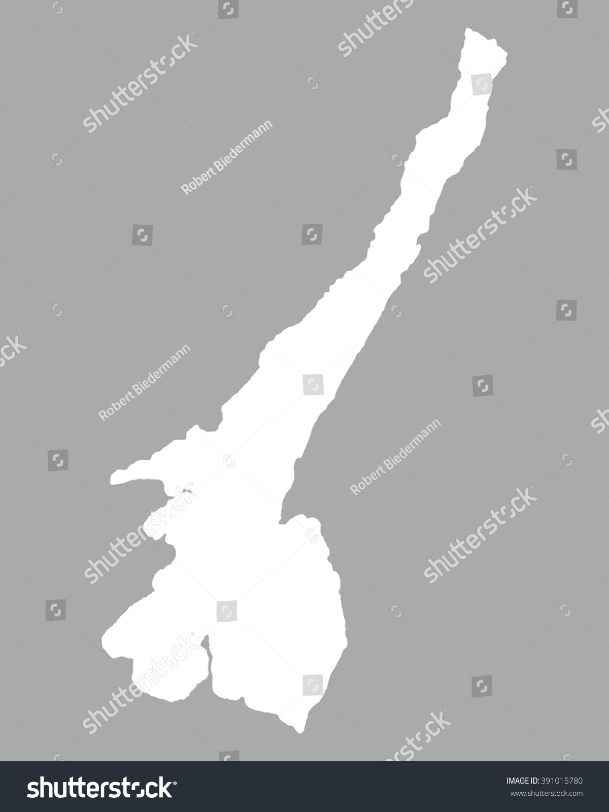 SVG of Map of Lake Garda svg