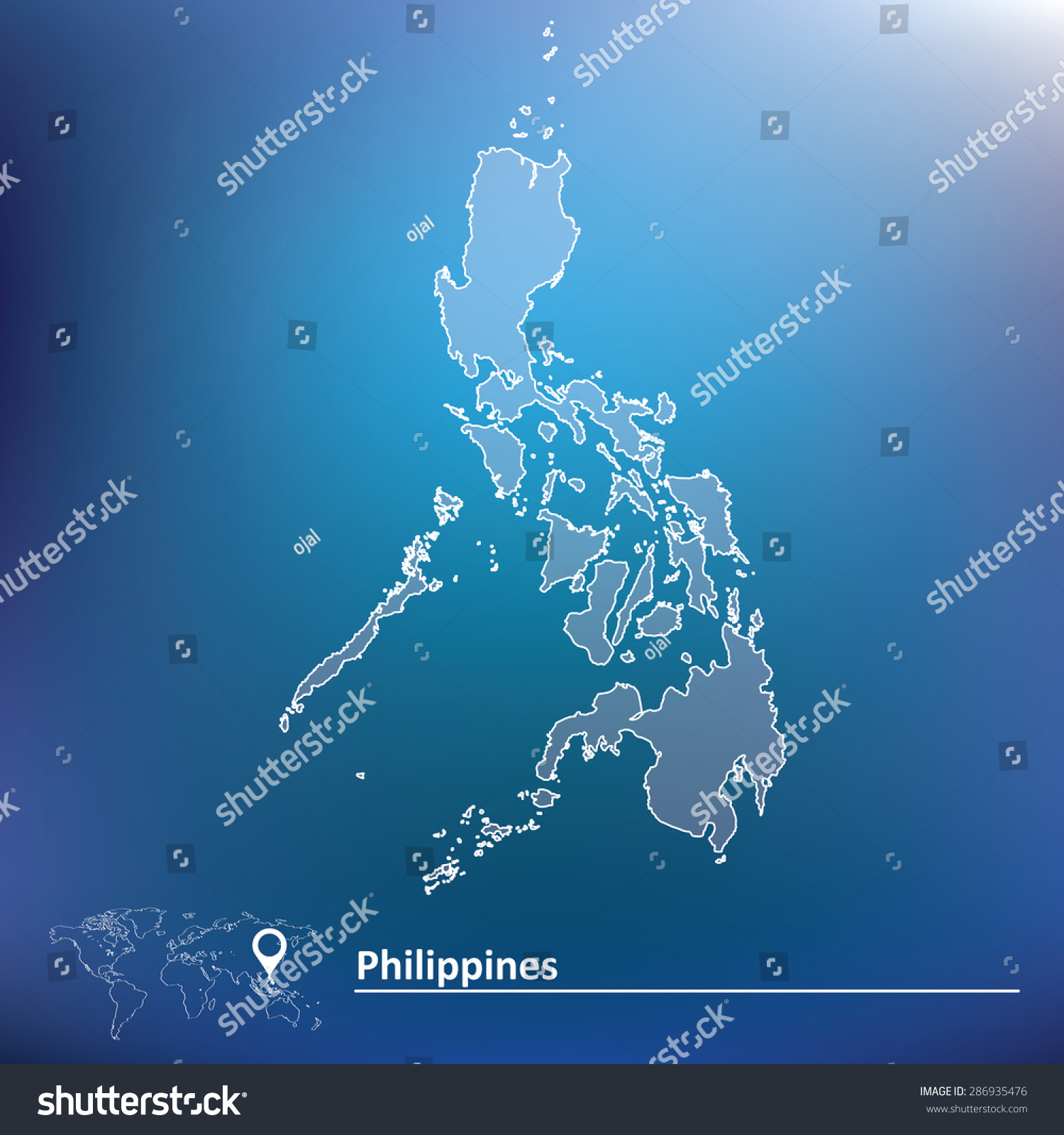 Maps Illustration Philippine Map Illustration Map Illustration | Images ...