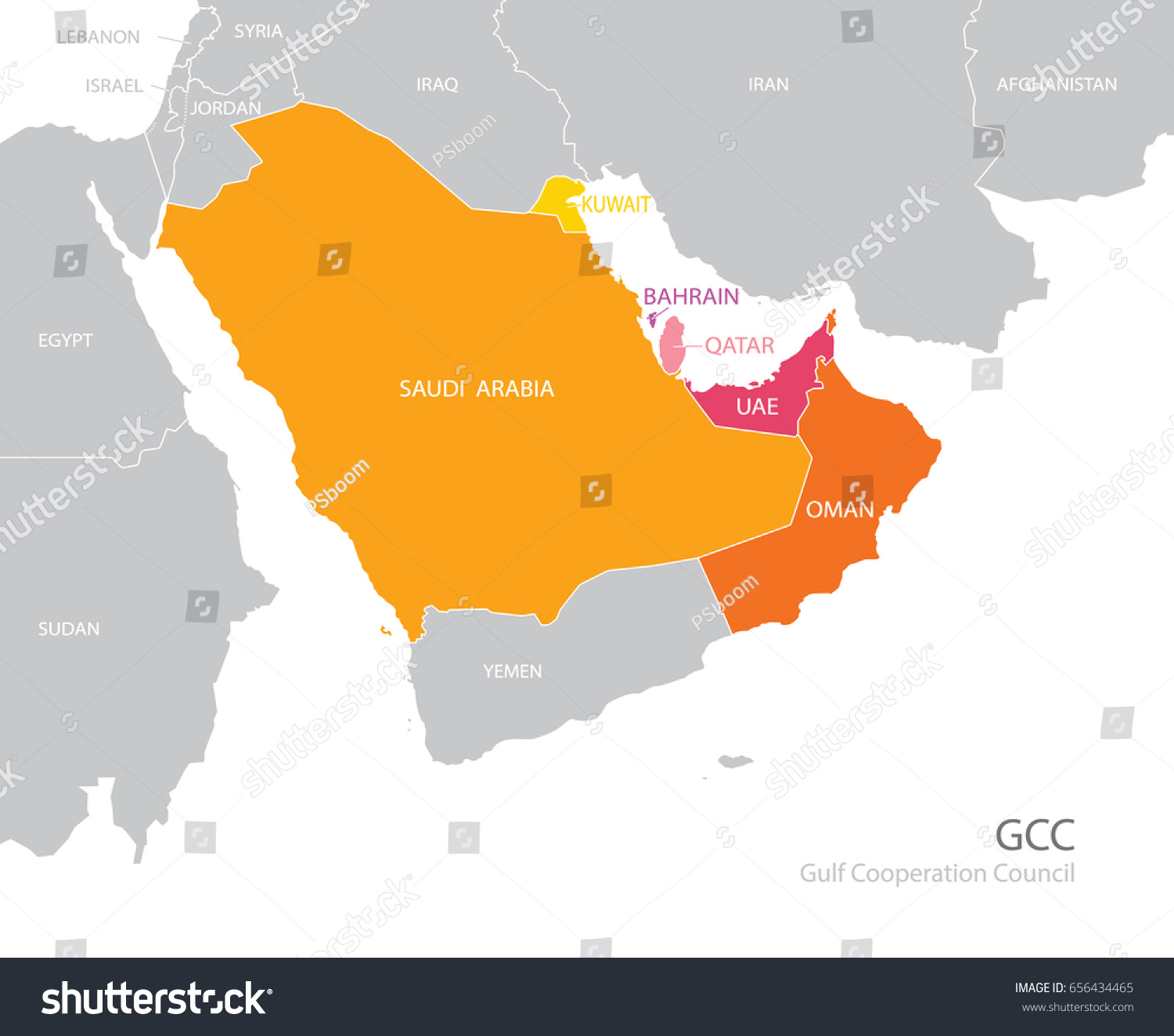 1,779 Arabian gulf map Images, Stock Photos & Vectors | Shutterstock