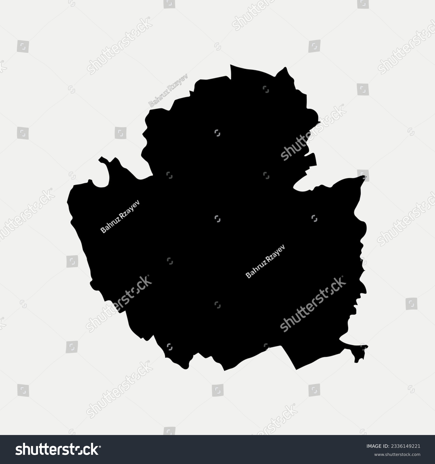 SVG of Map of York - England - United Kingdom region outline silhouette graphic element Illustration template design
 svg