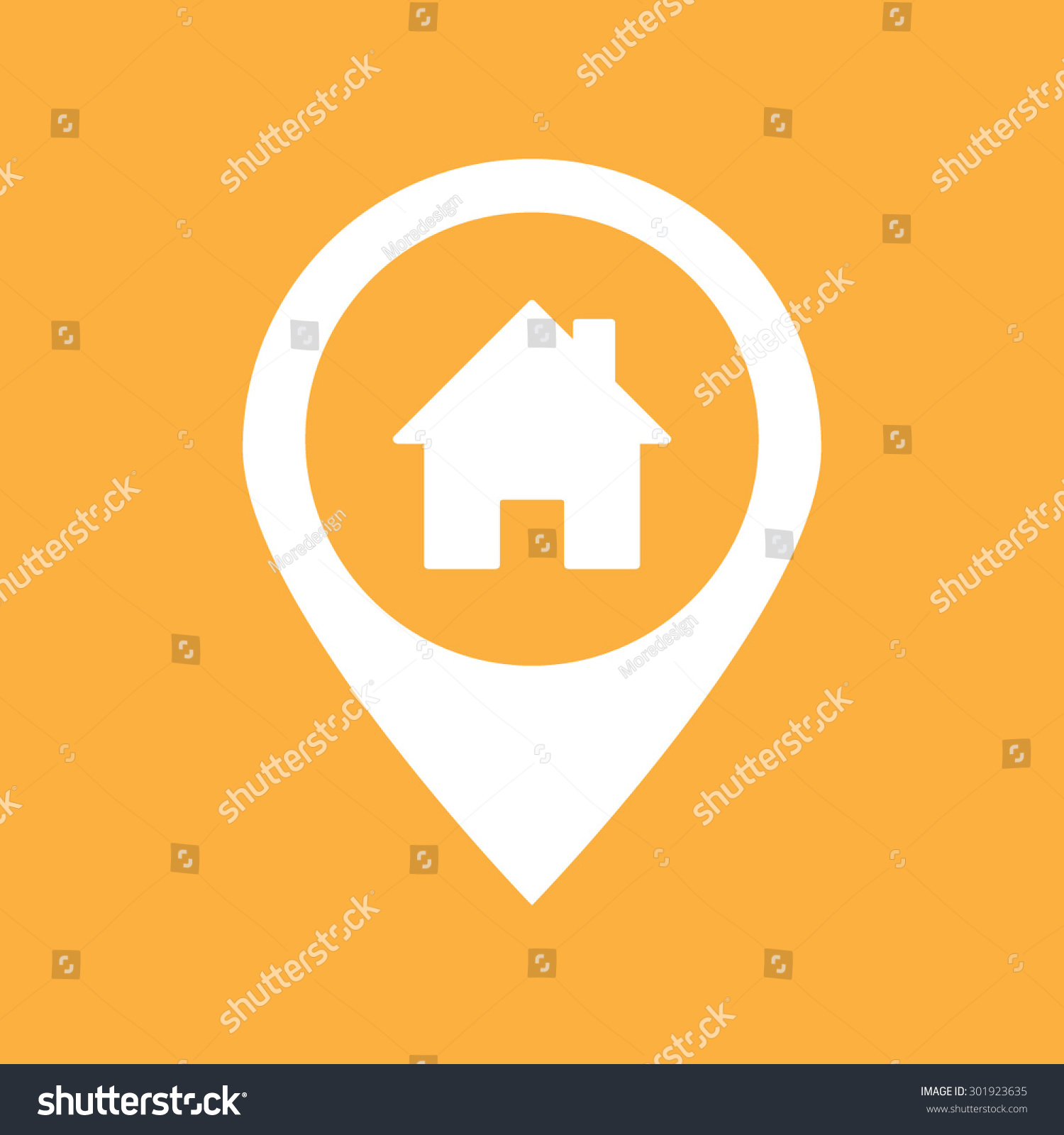 Map Pin Icon Home Stock Vektorgrafik Lizenzfrei 20