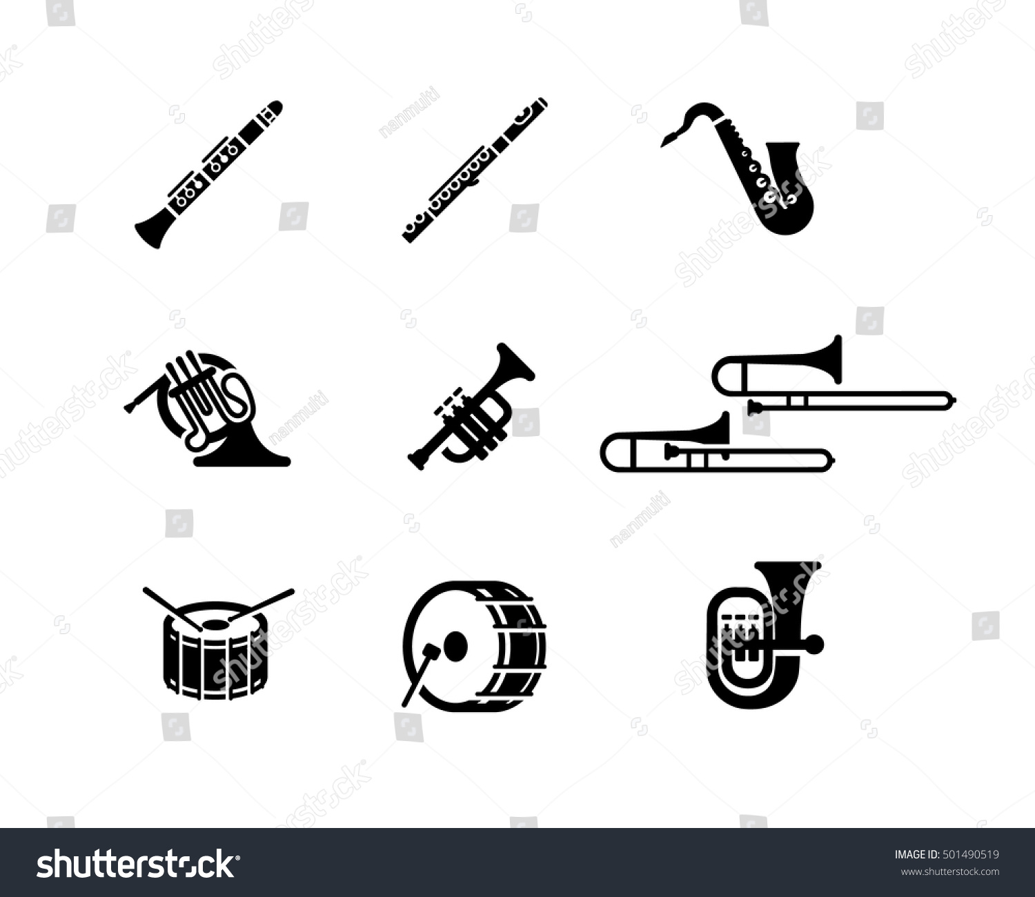 24,750 Marching band instrument Images, Stock Photos & Vectors ...