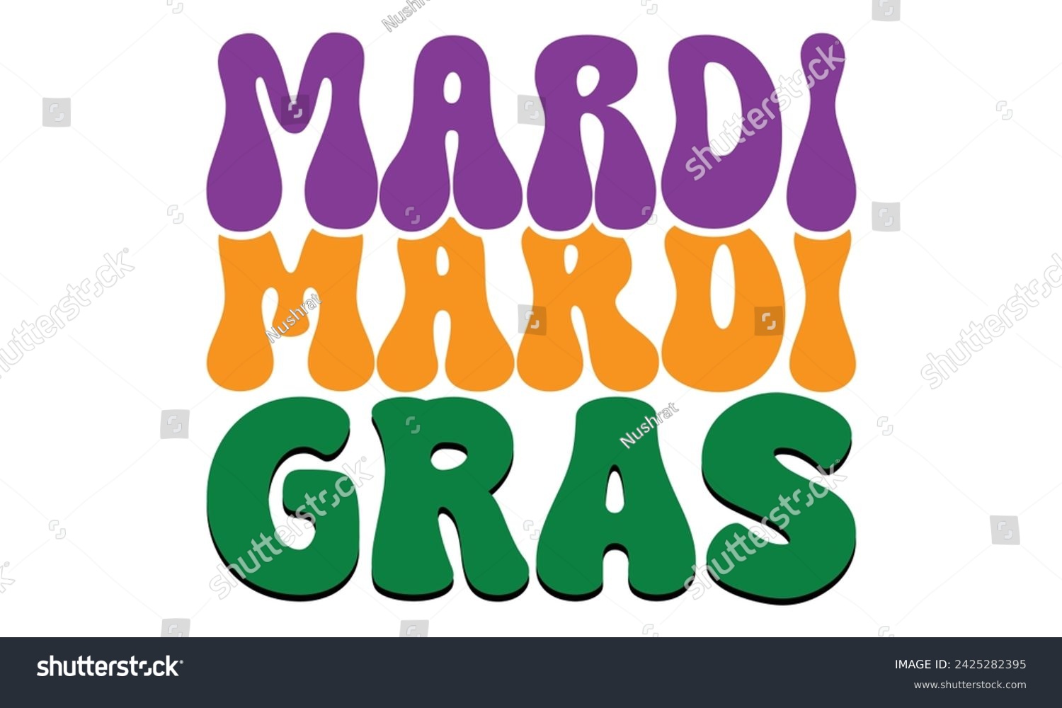 SVG of Mardi Gras , awesome Mardi Gras T-shirt Design Vector EPS Editable svg