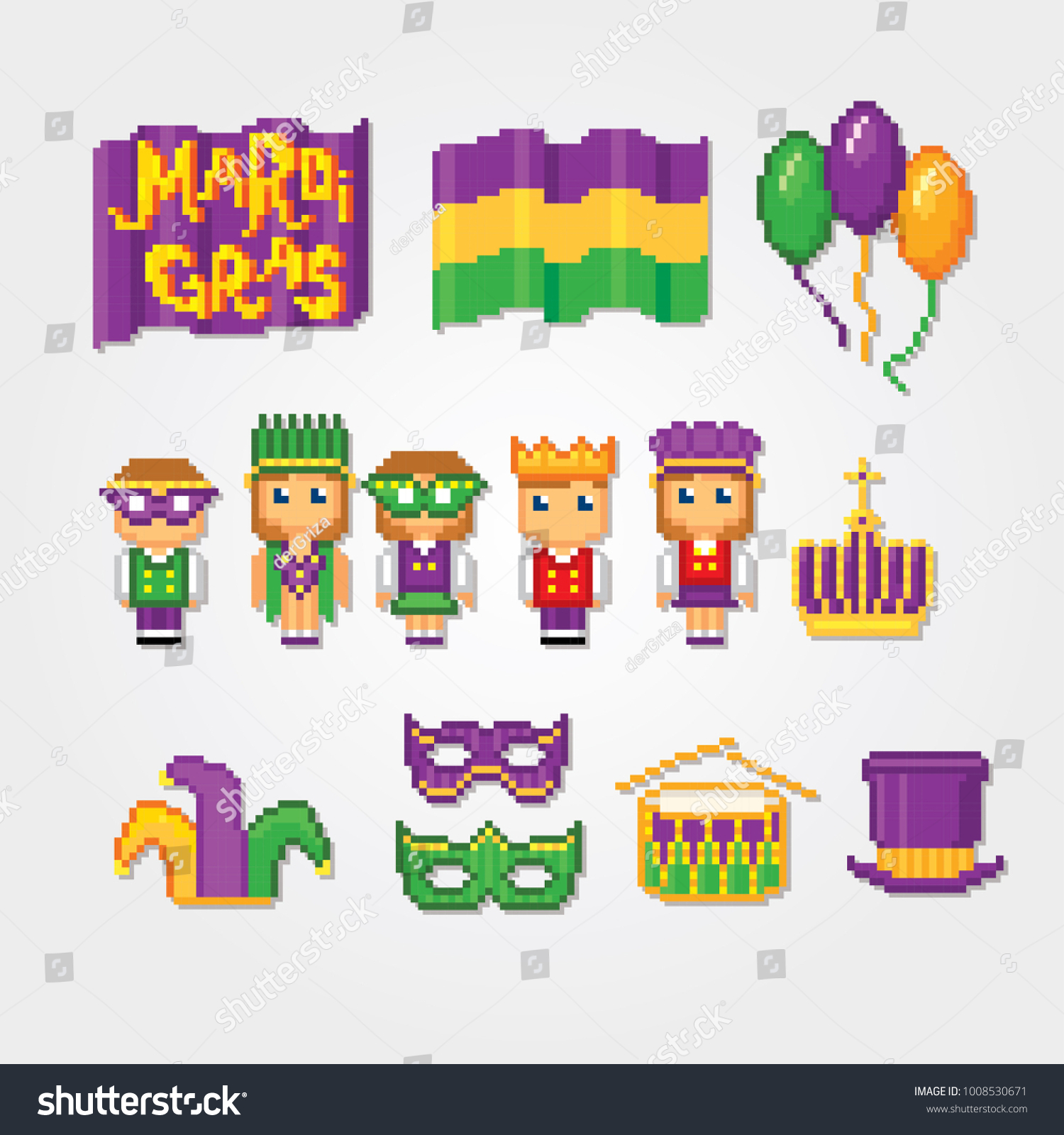 mardi gras icon