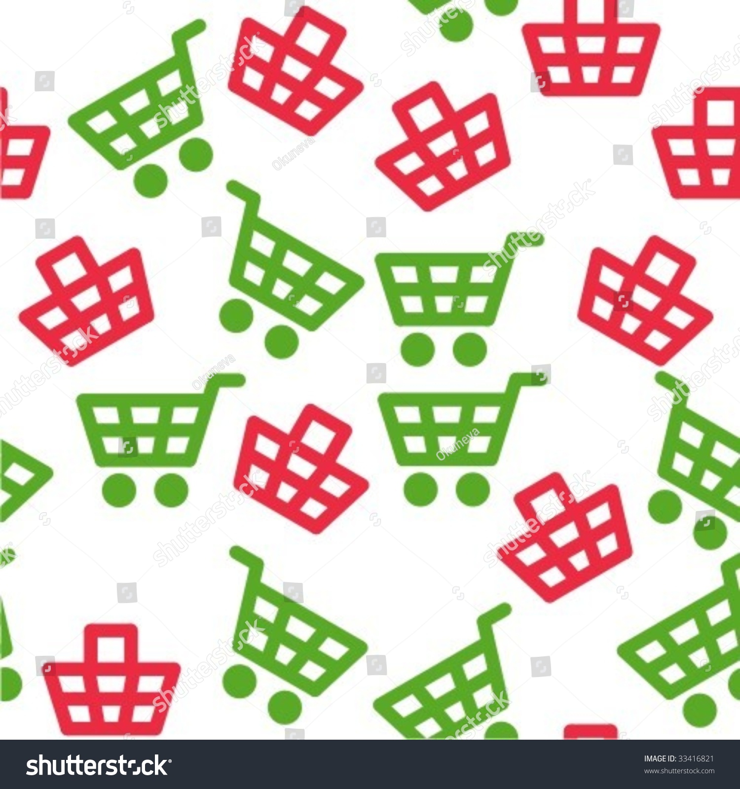 Market Stock Vector Illustration 33416821 : Shutterstock