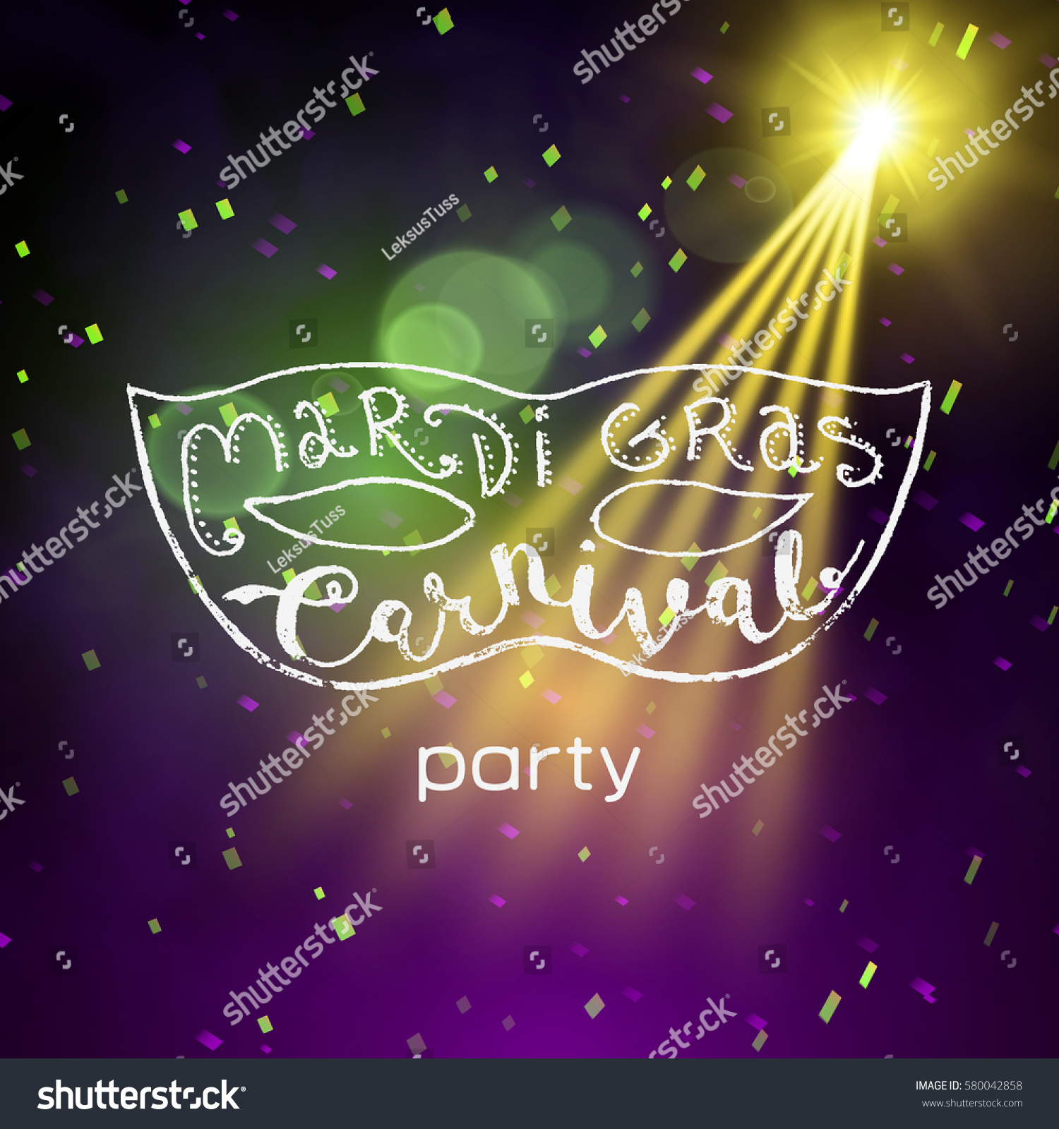 mardi gras projector lights