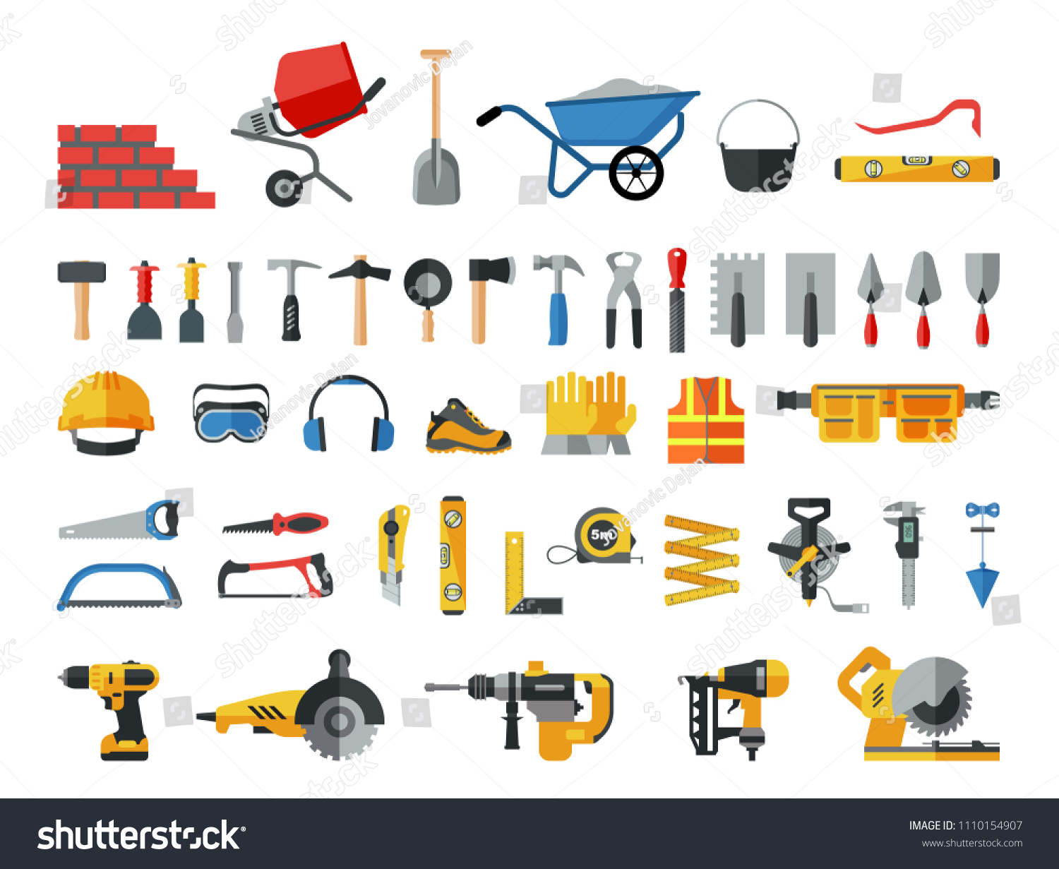 tools used by mason