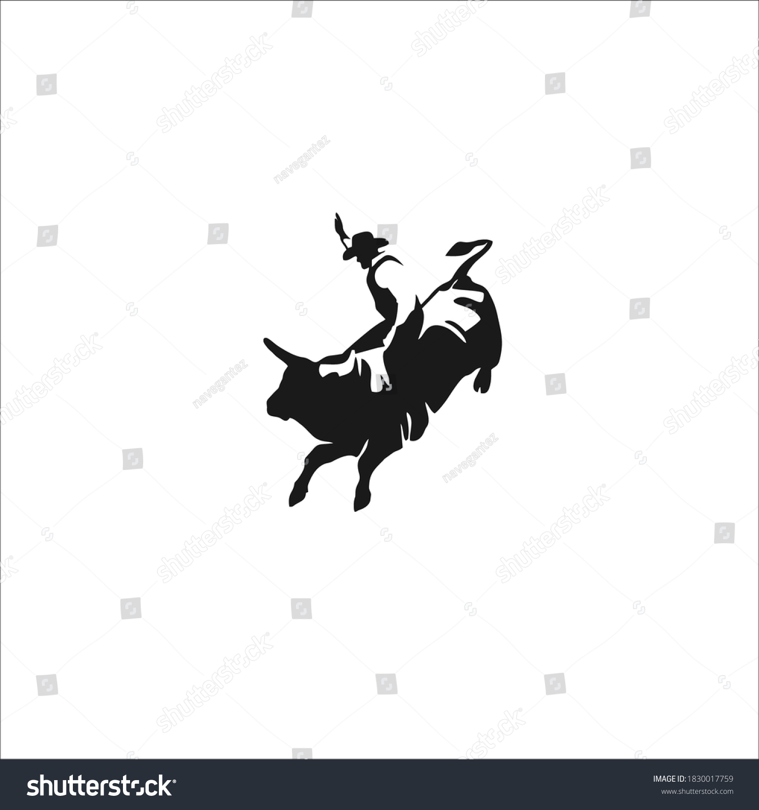 Matador Symbol Logo Vector Illustration Stock Vector (Royalty Free 