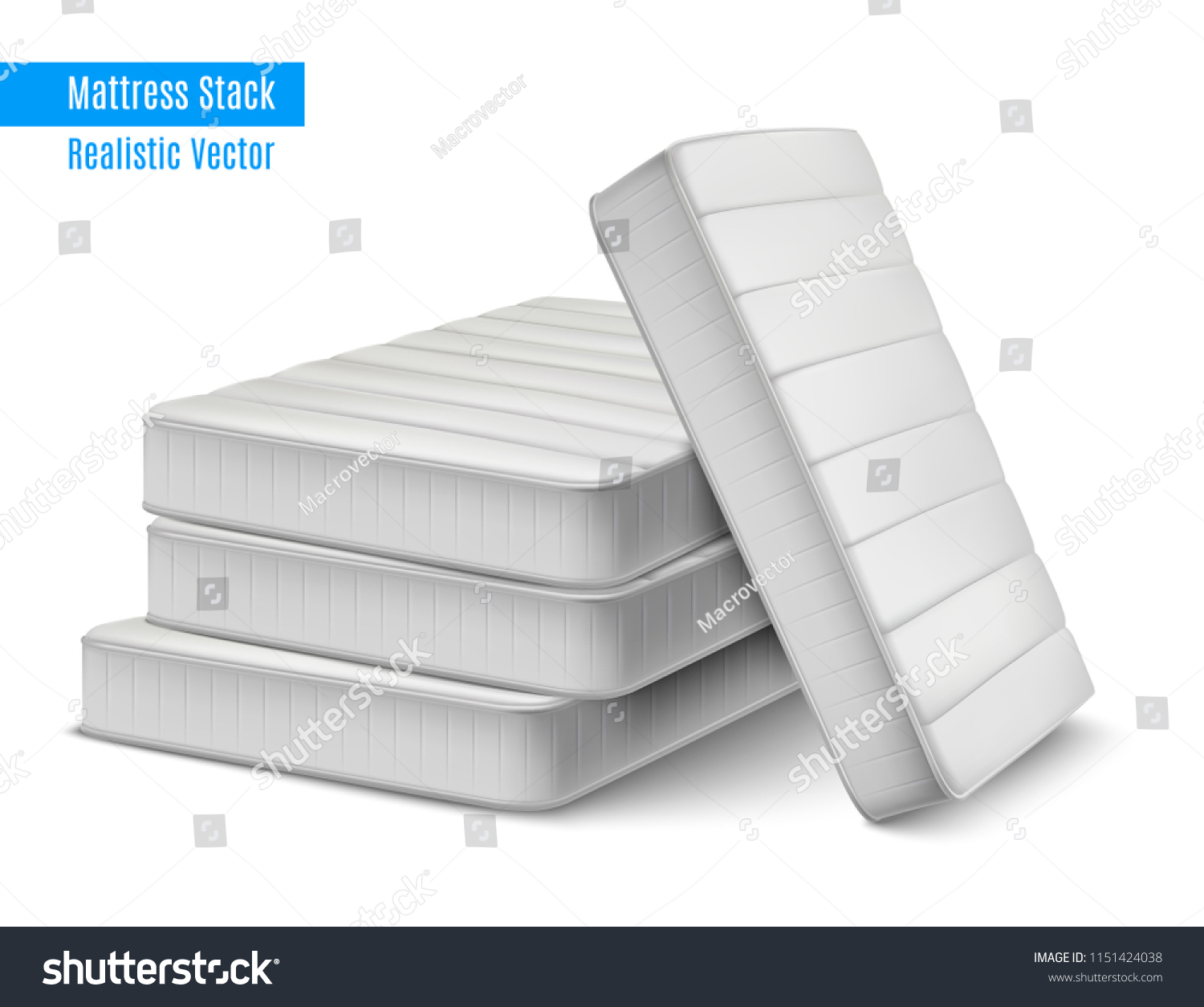 1,256 Mattress realistic Images, Stock Photos & Vectors | Shutterstock