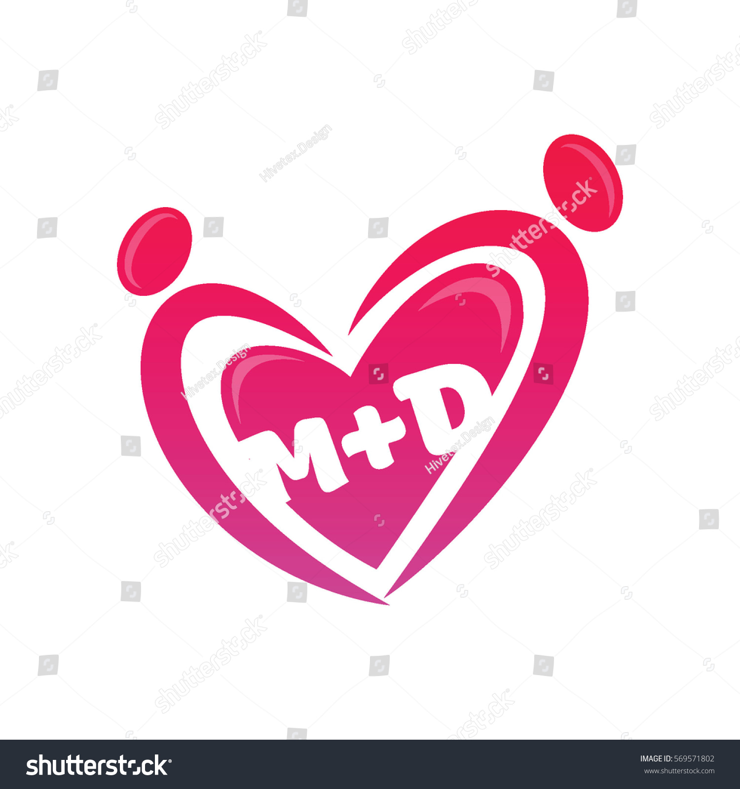 Md Logo Stock Vector 569571802 - Shutterstock