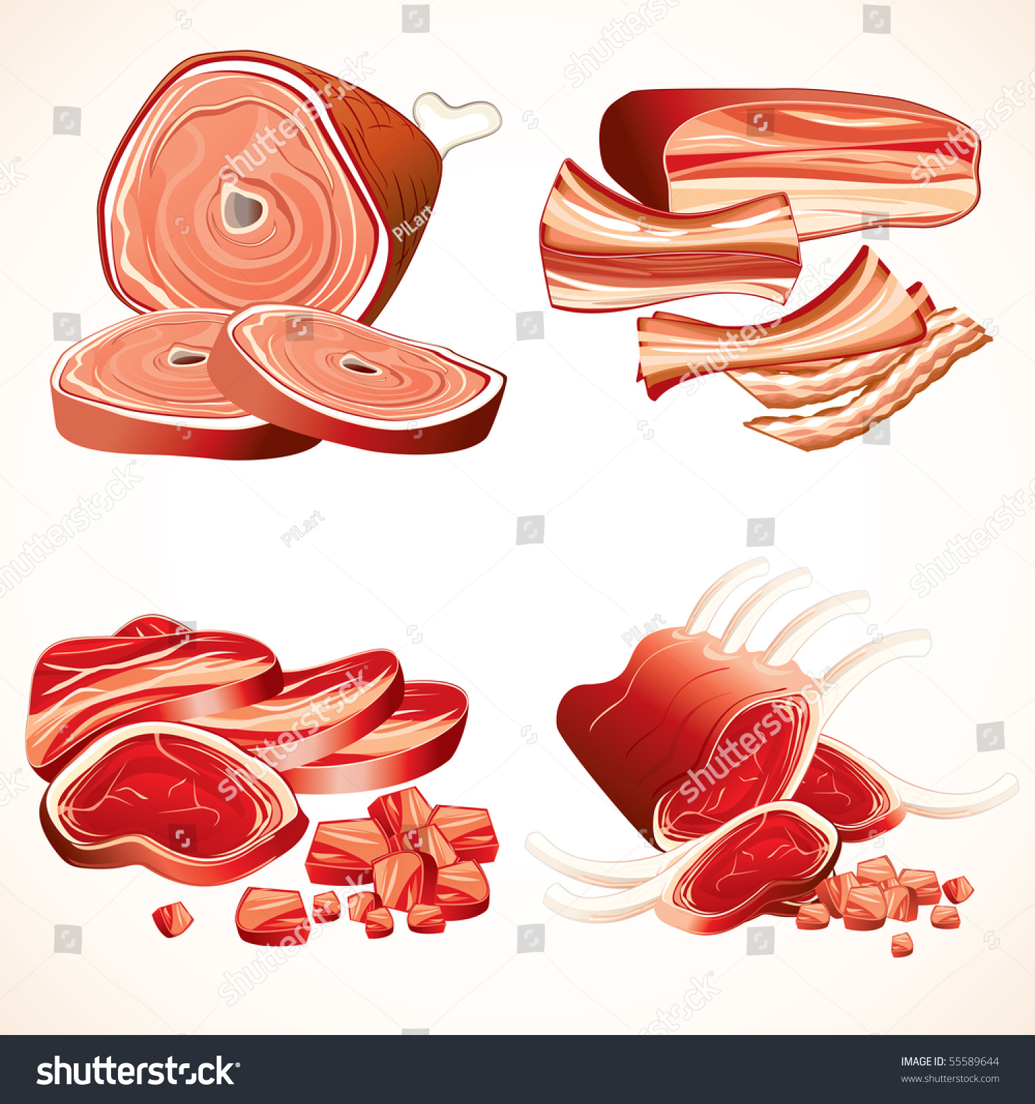 Meal Set 3 Meat Vector Clip Stock Vector 55589644 - Shutterstock for Pork Meat Clipart
146hul Meal Set 3 Meat Vector Clip Stock Vector 55589644 - Shutterstock for Pork Meat Clipart
146hul