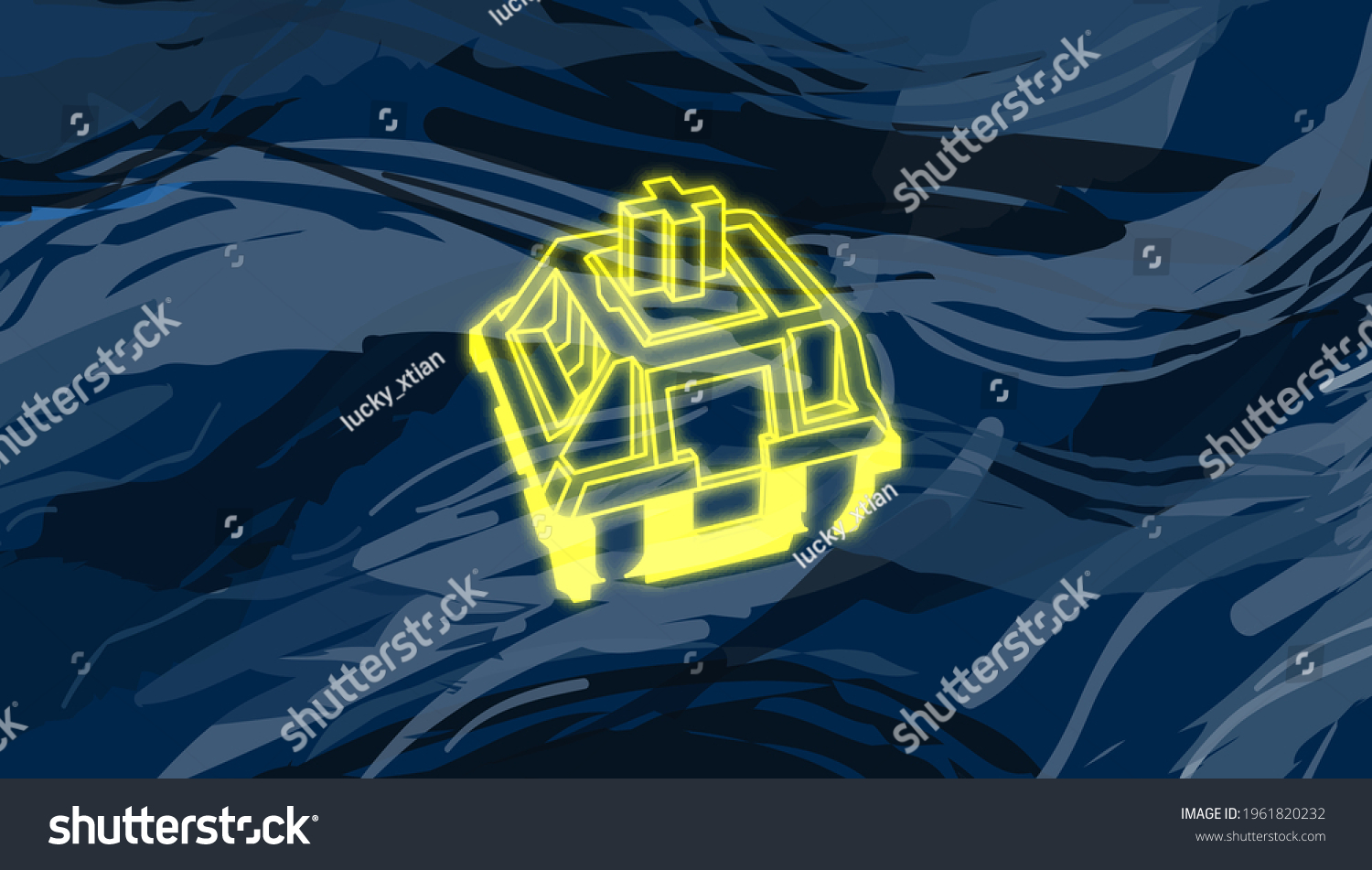 Mechanical Keyboard Switch Wallpaper Icon Design Stock Vector Royalty Free Shutterstock