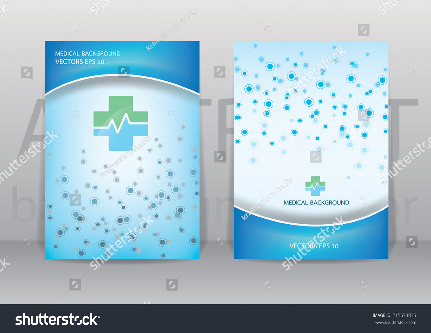 Medical Background Vector Stock Vector 215574835 Shutterstock
