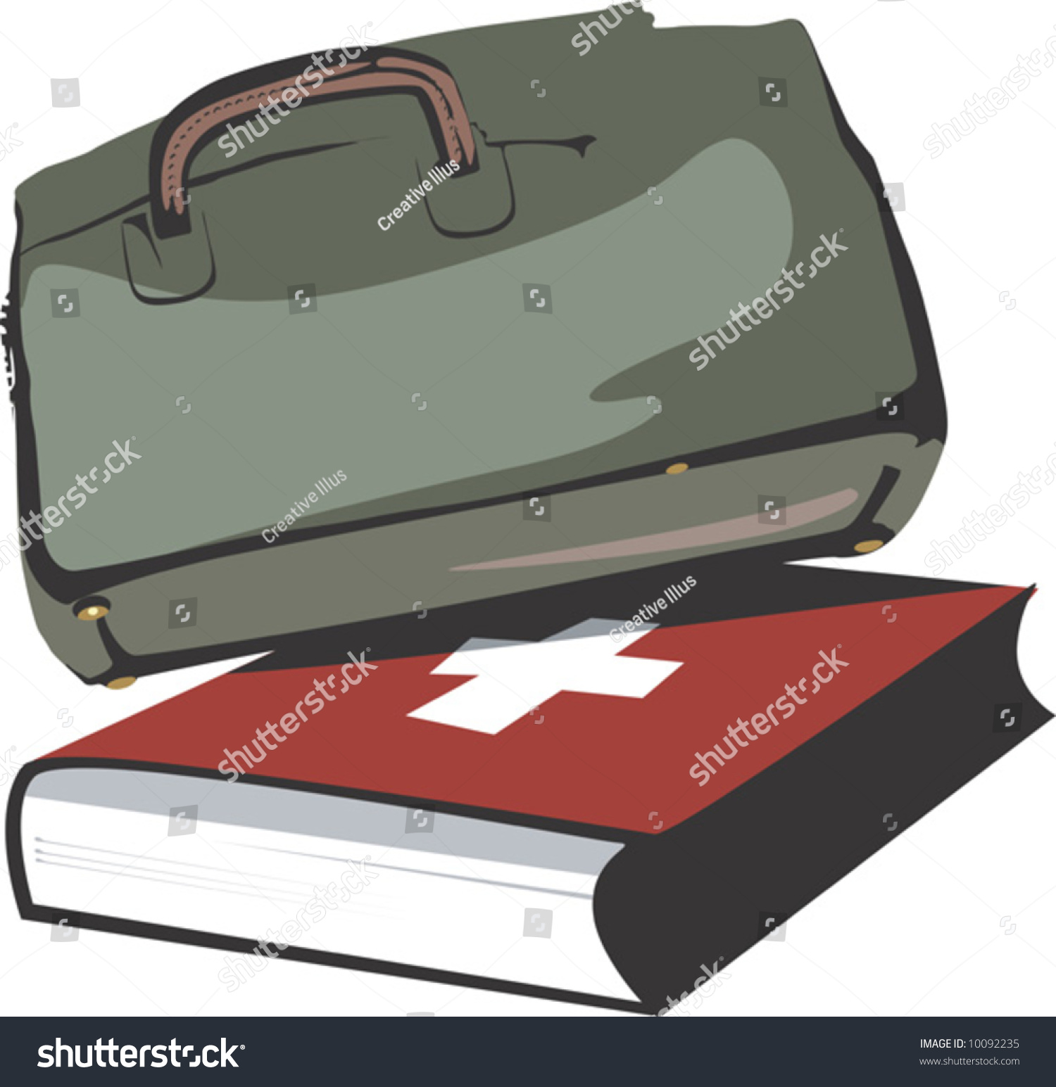 medical book bag