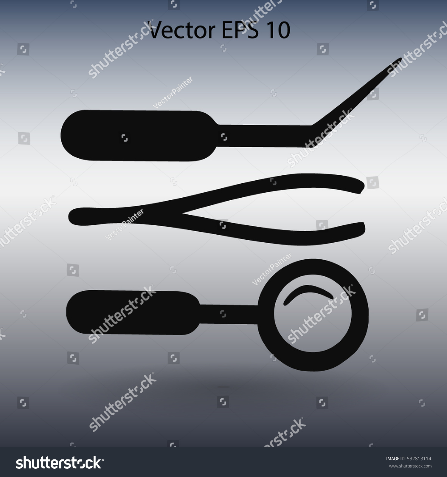Medical Instruments Vector Illustration Stock Vector (Royalty Free